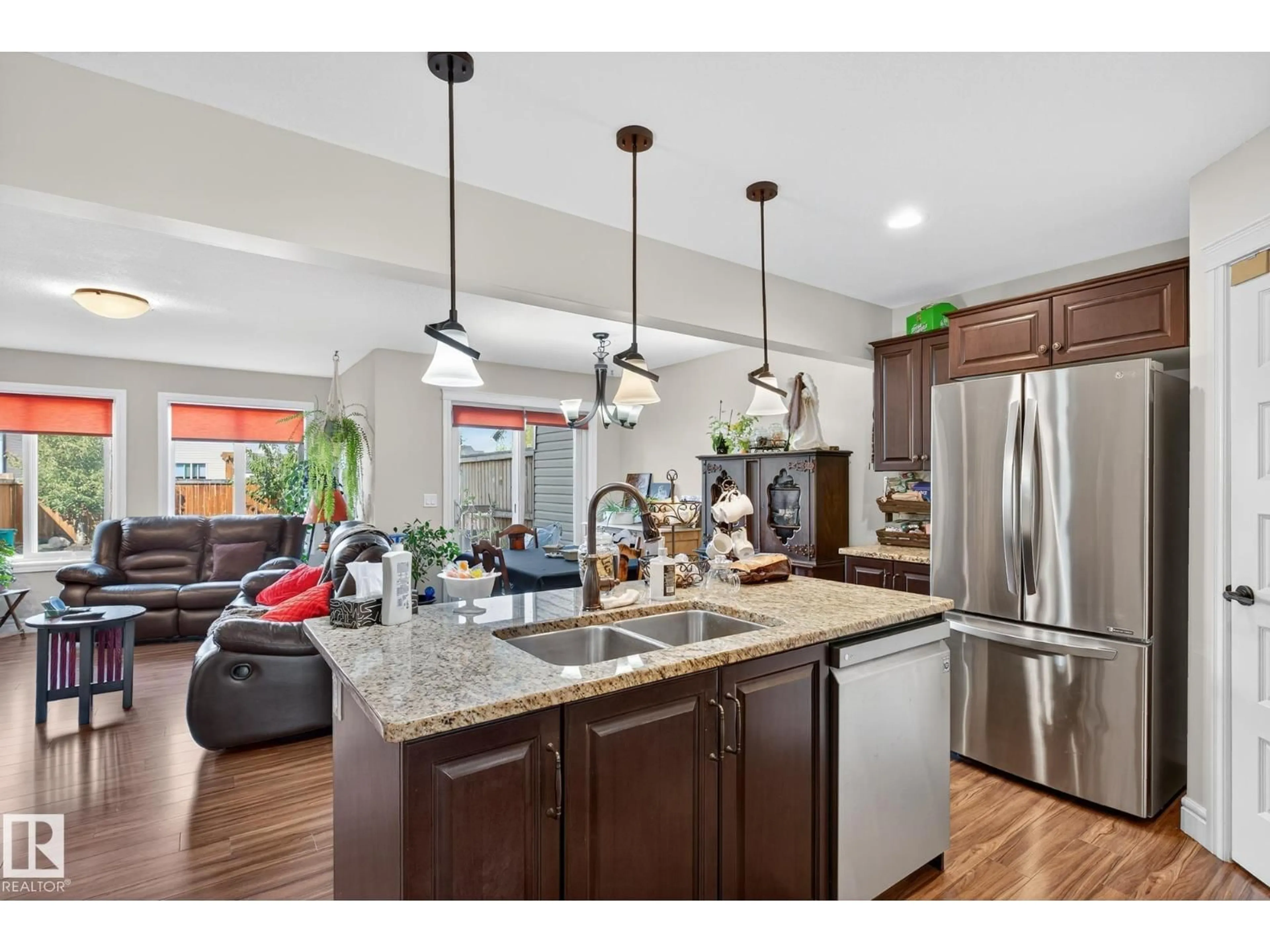 Open concept kitchen, unknown for 130 ABBEY RD, Sherwood Park Alberta T8H0Z2