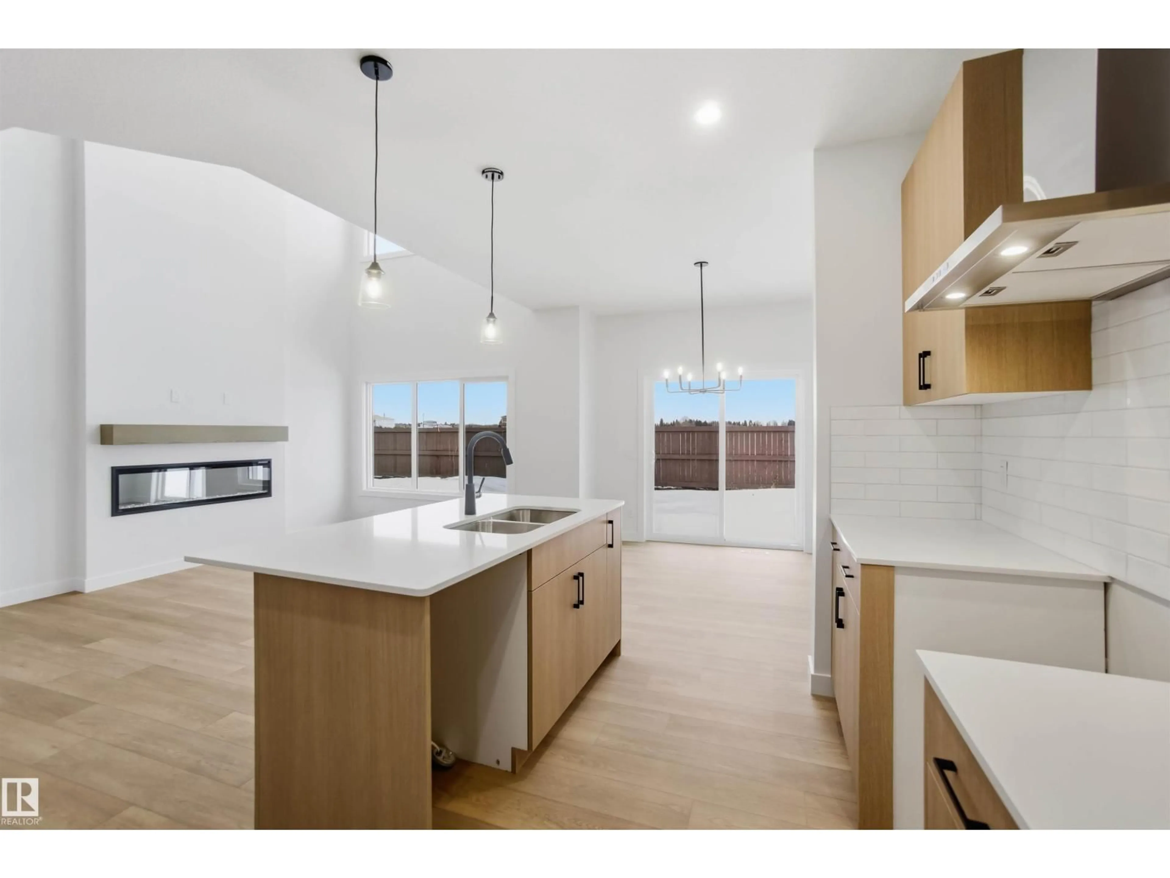 Open concept kitchen, unknown for 19348 29 AV, Edmonton Alberta T6M3B1