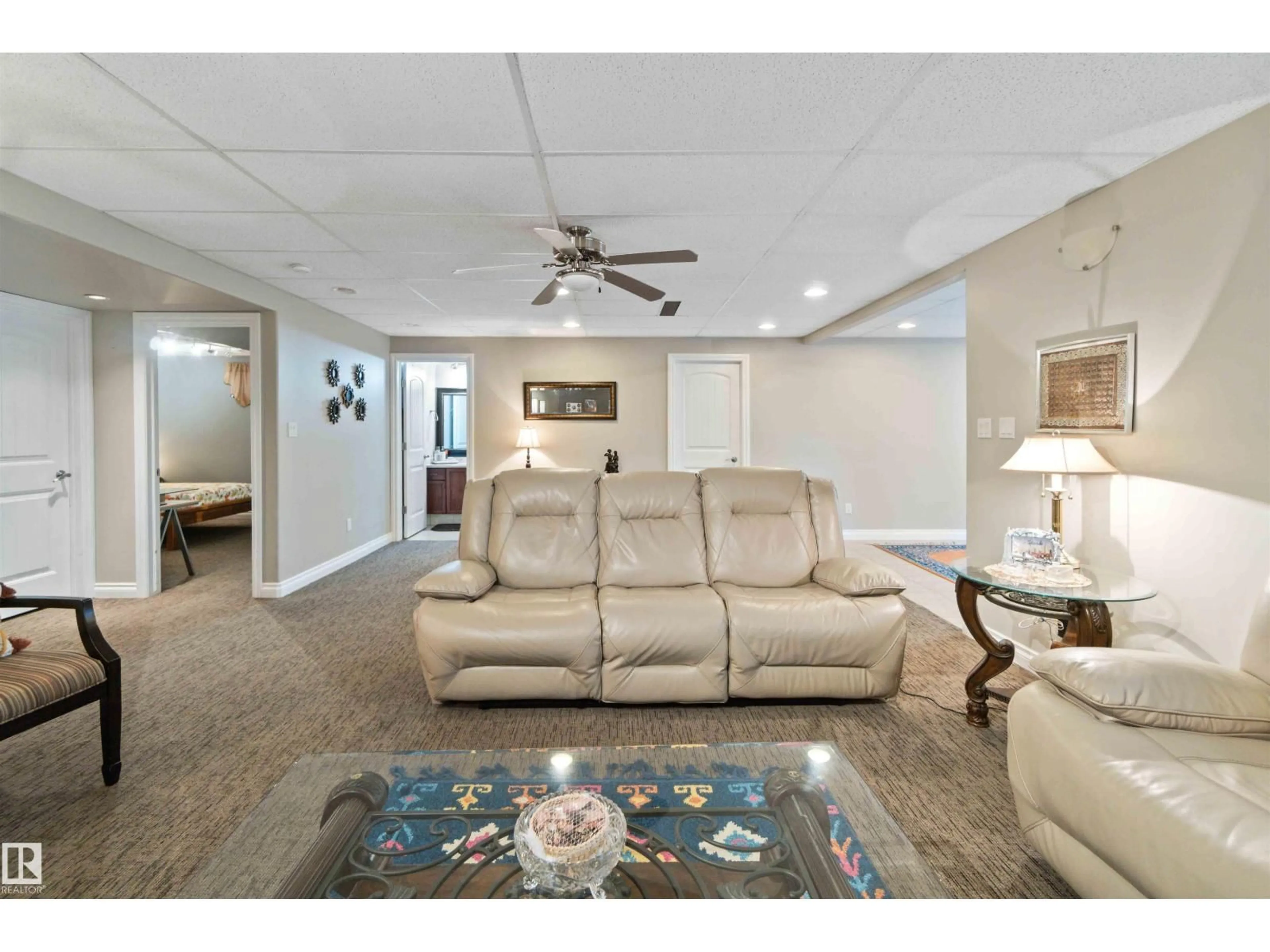 Living room with furniture, unknown for 6116 53 AV, Beaumont Alberta T4X1V6