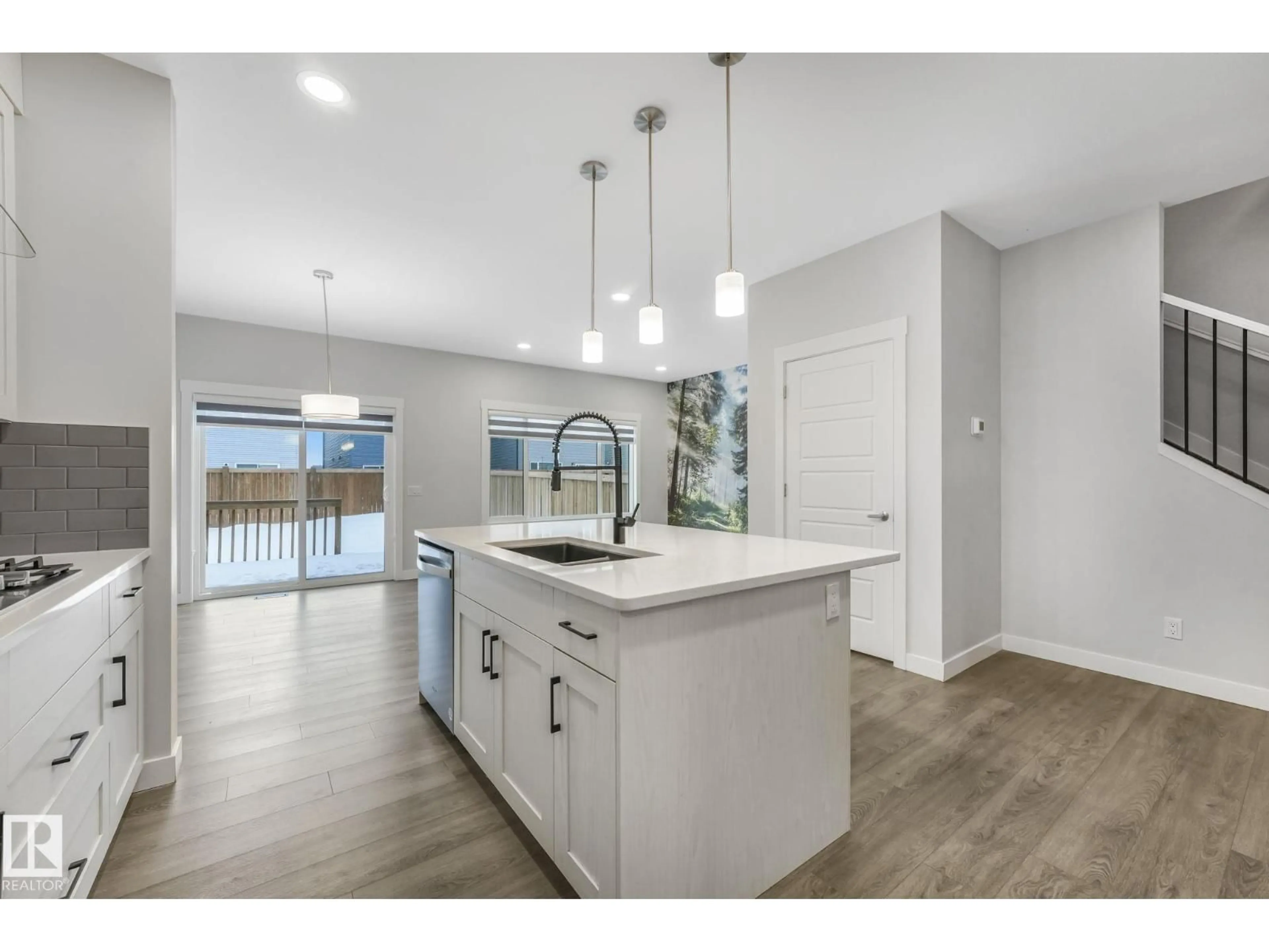 Open concept kitchen, unknown for NW - 9927 226 ST, Edmonton Alberta T5T7V2