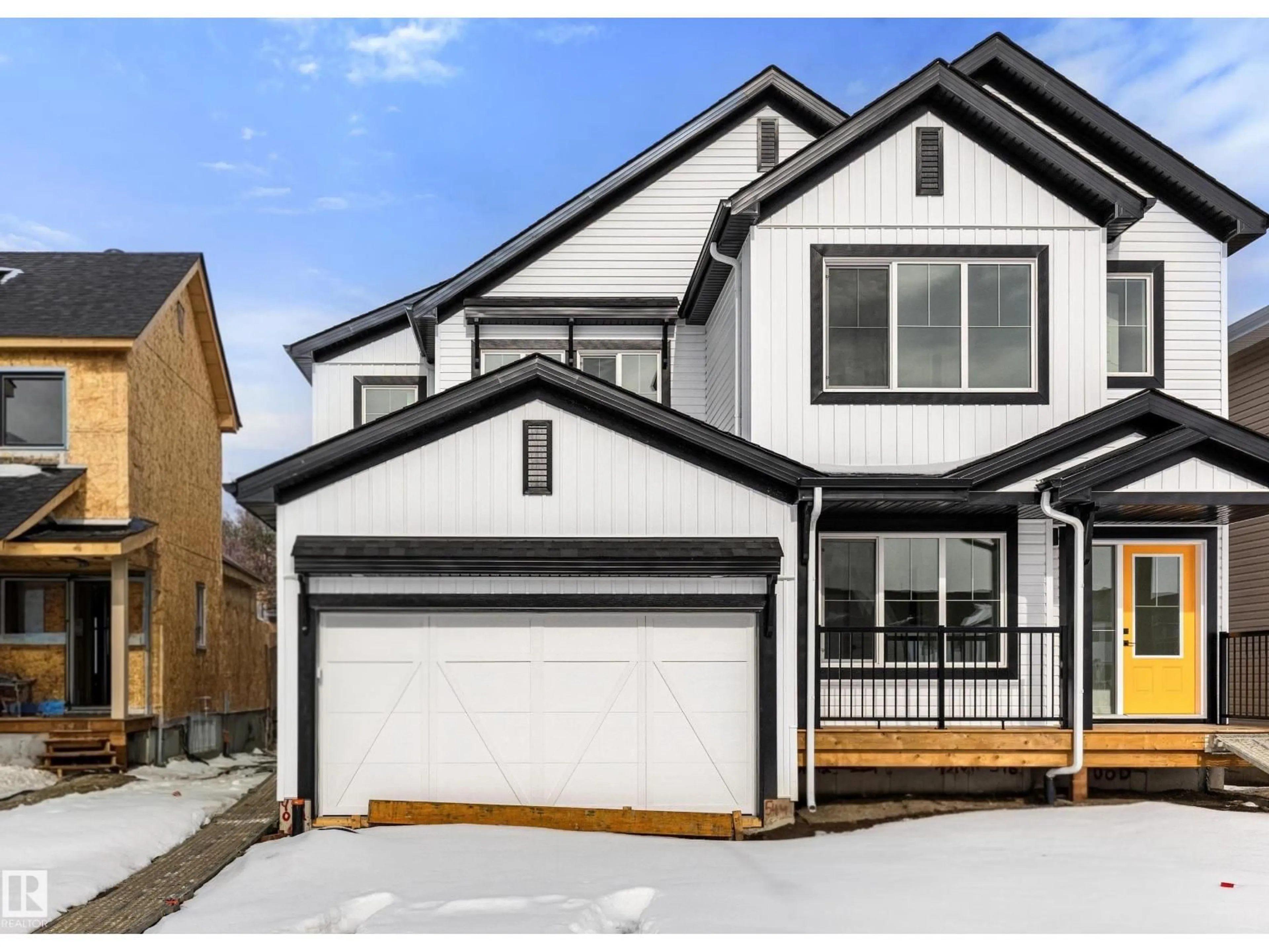 Home with vinyl exterior material, street for NE - 544 176 AV, Edmonton Alberta T5Y4J9