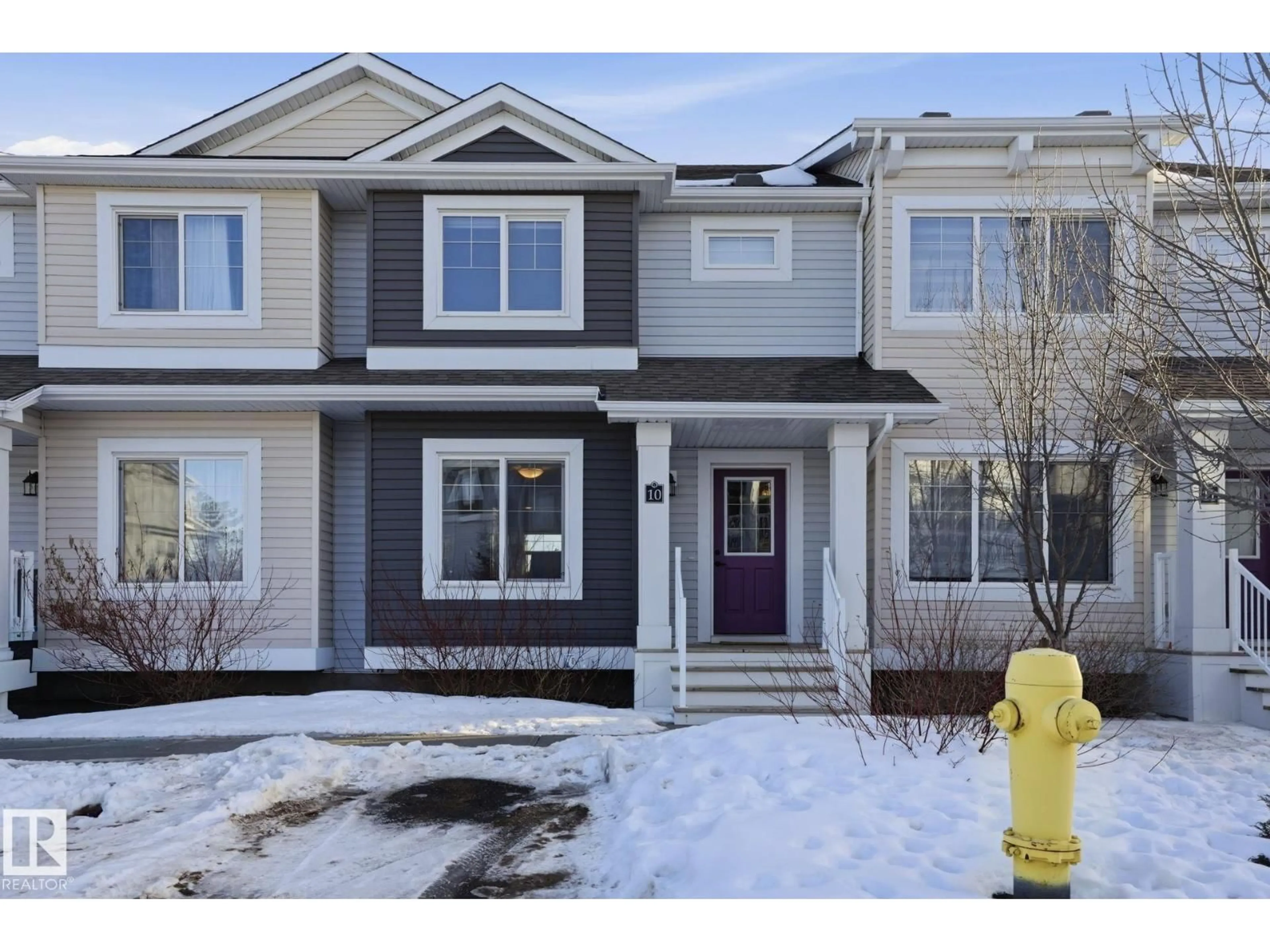 Home with vinyl exterior material, street for #10 - 330 BULYEA RD, Edmonton Alberta T6R0W8