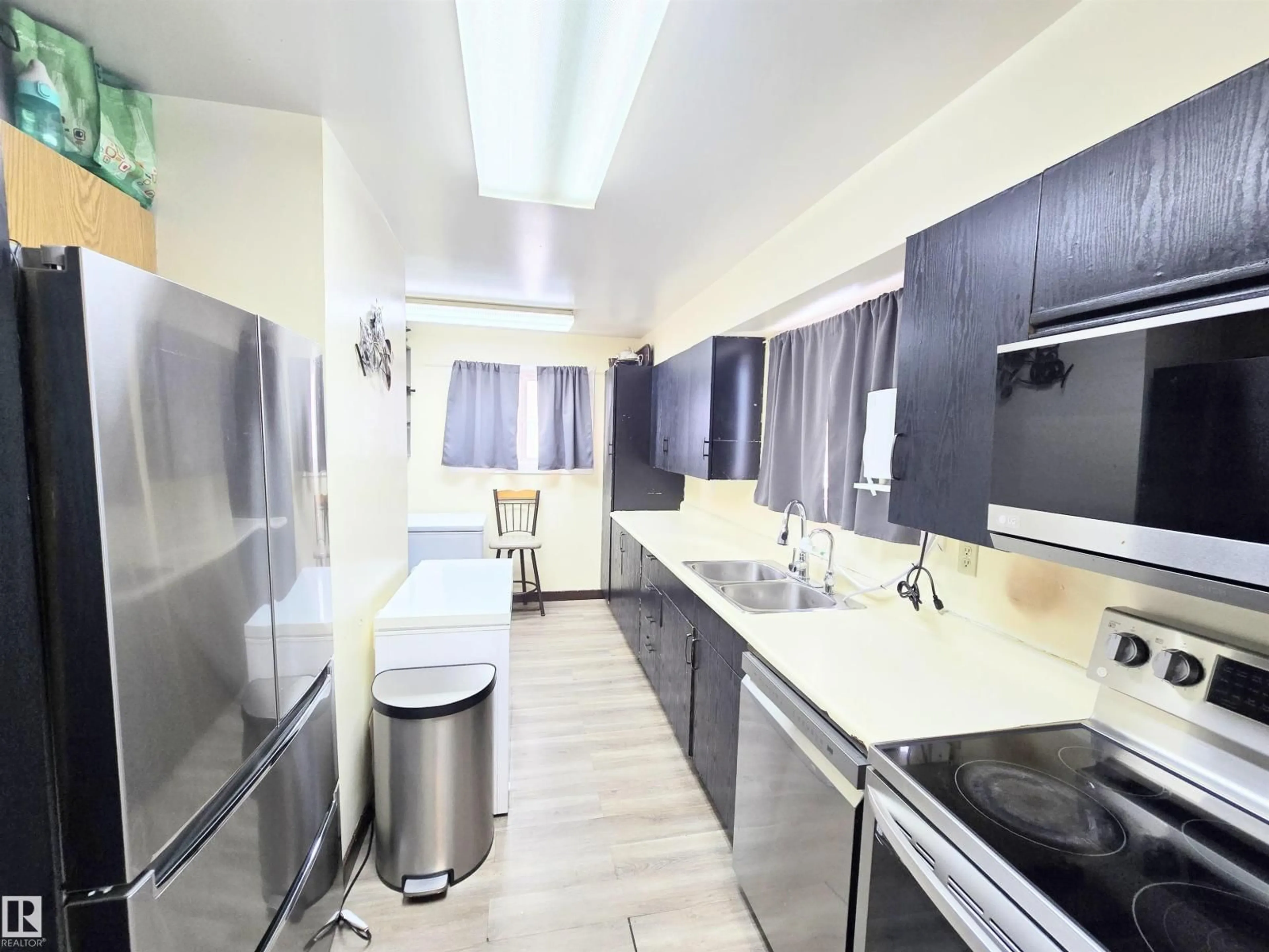 Standard kitchen, ceramic/tile floor for #2 - 4403 RIVERBEND RD, Edmonton Alberta T6H5S9