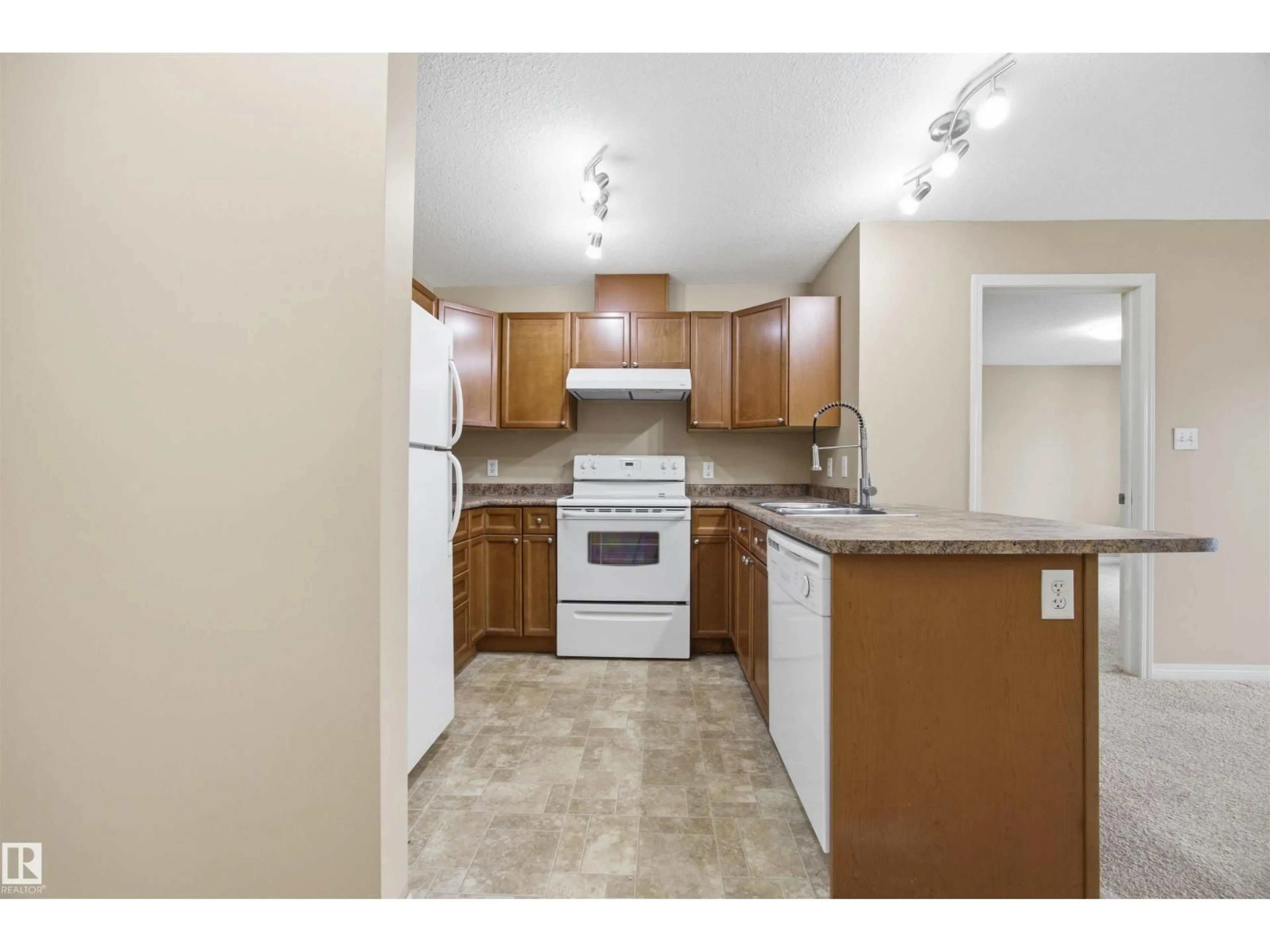 Standard kitchen, unknown for #107 - 4903 47 AV, Stony Plain Alberta T7Z0C6