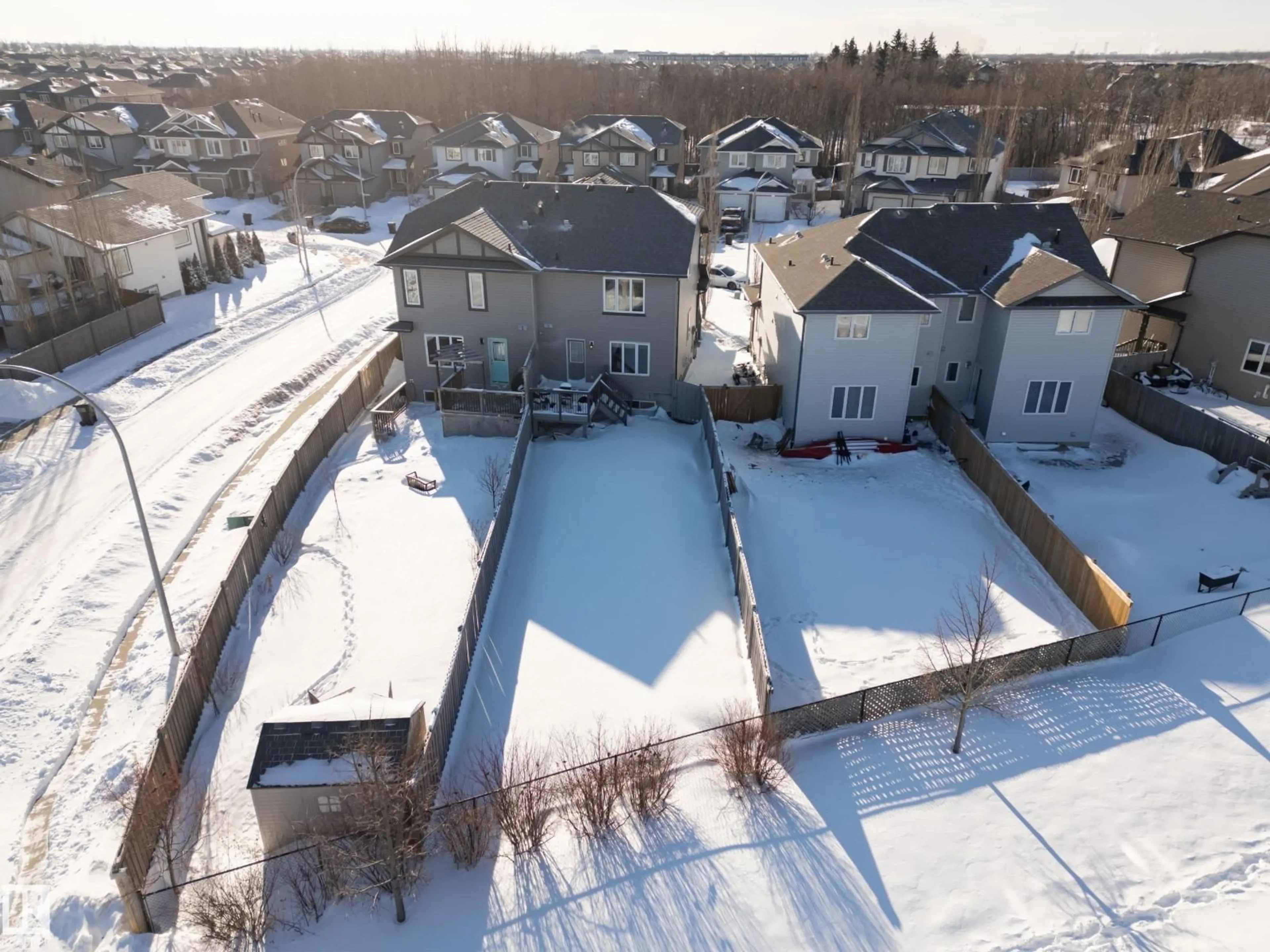 A pic from outside/outdoor area/front of a property/back of a property/a pic from drone, street for 14006 164 AV, Edmonton Alberta T6V0K6