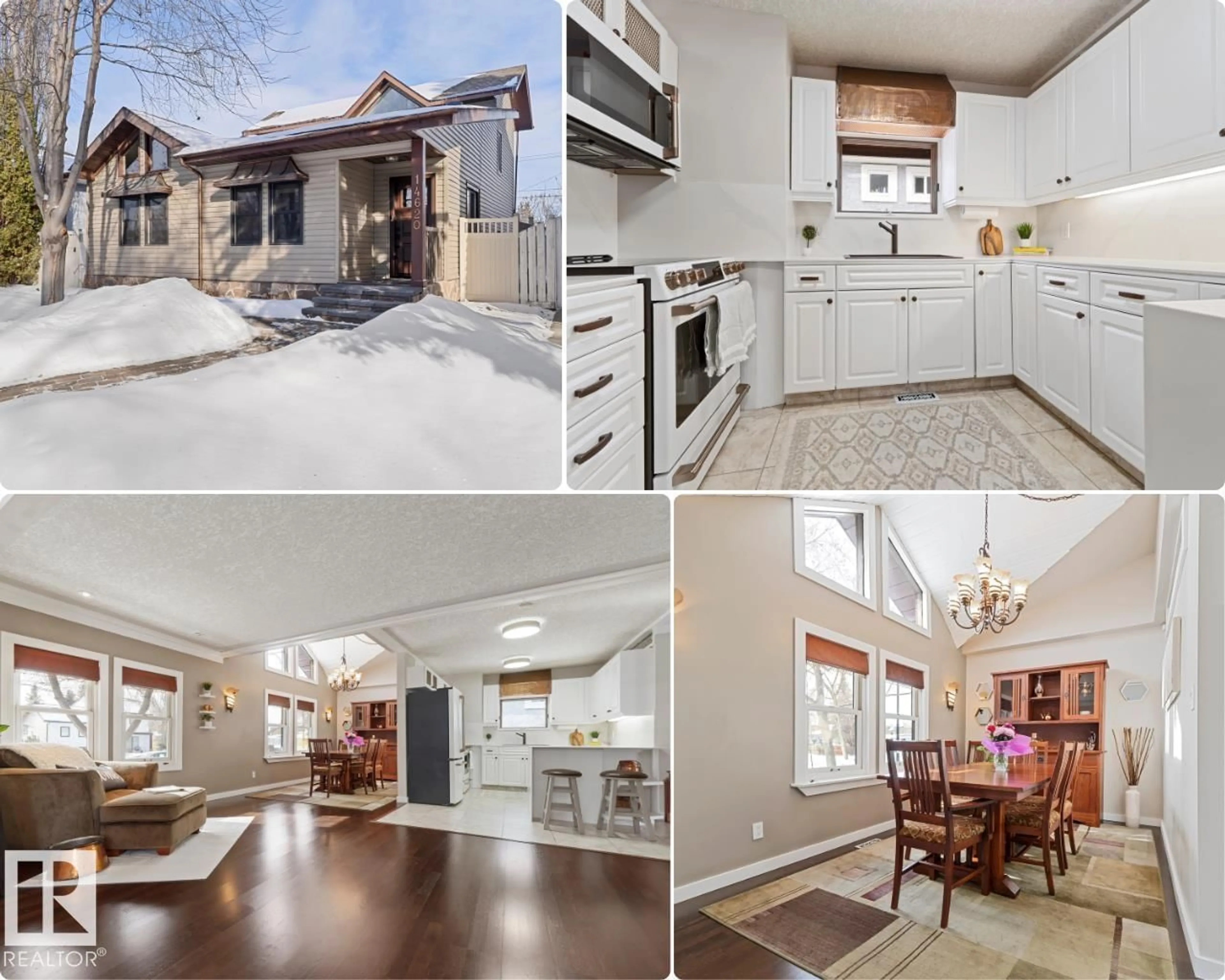 Open concept kitchen, unknown for 14620 104 AV, Edmonton Alberta T5N0X4