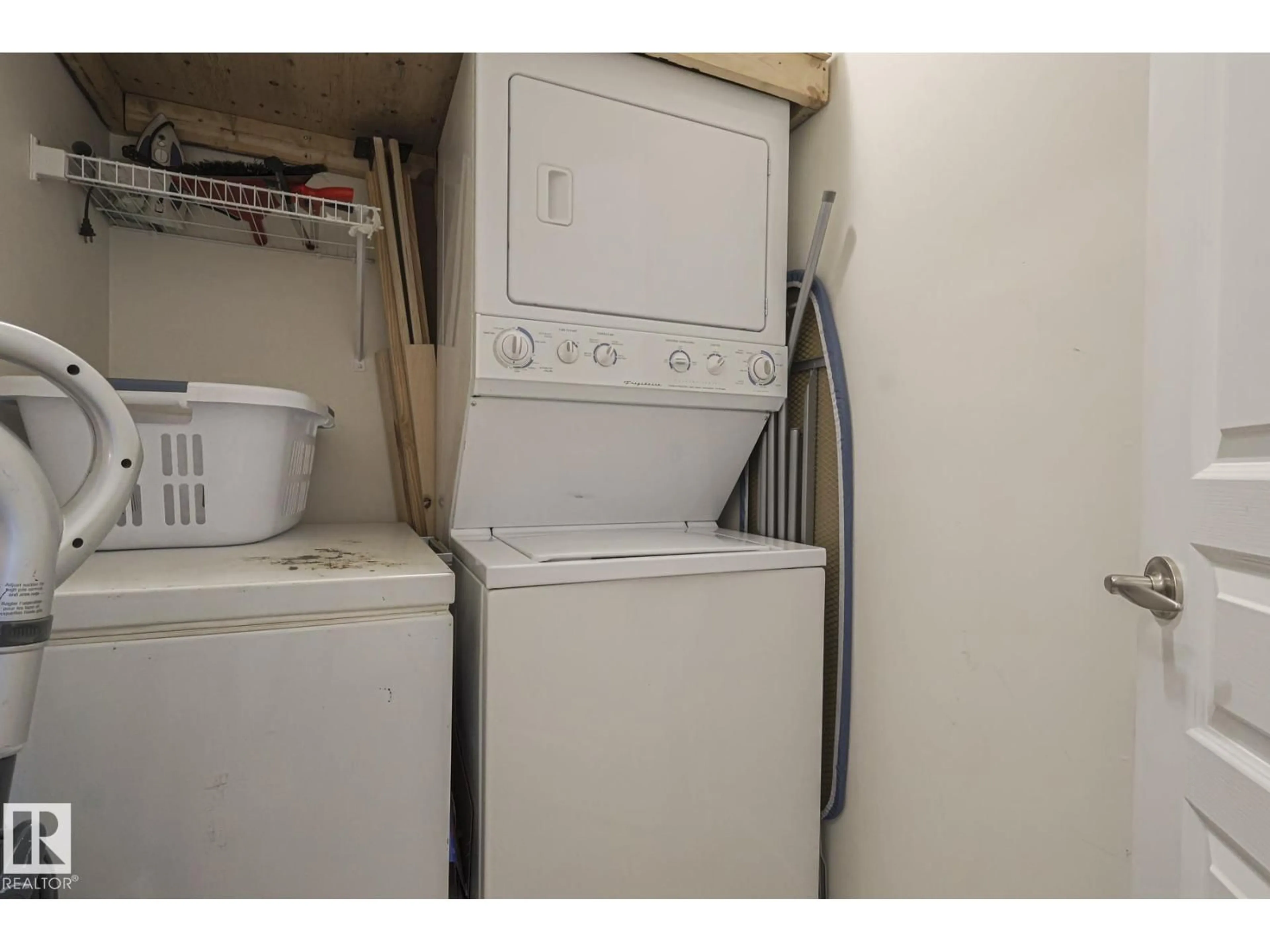 Laundry room for #111 - 2035 GRANTHAM CT, Edmonton Alberta T5T3X4