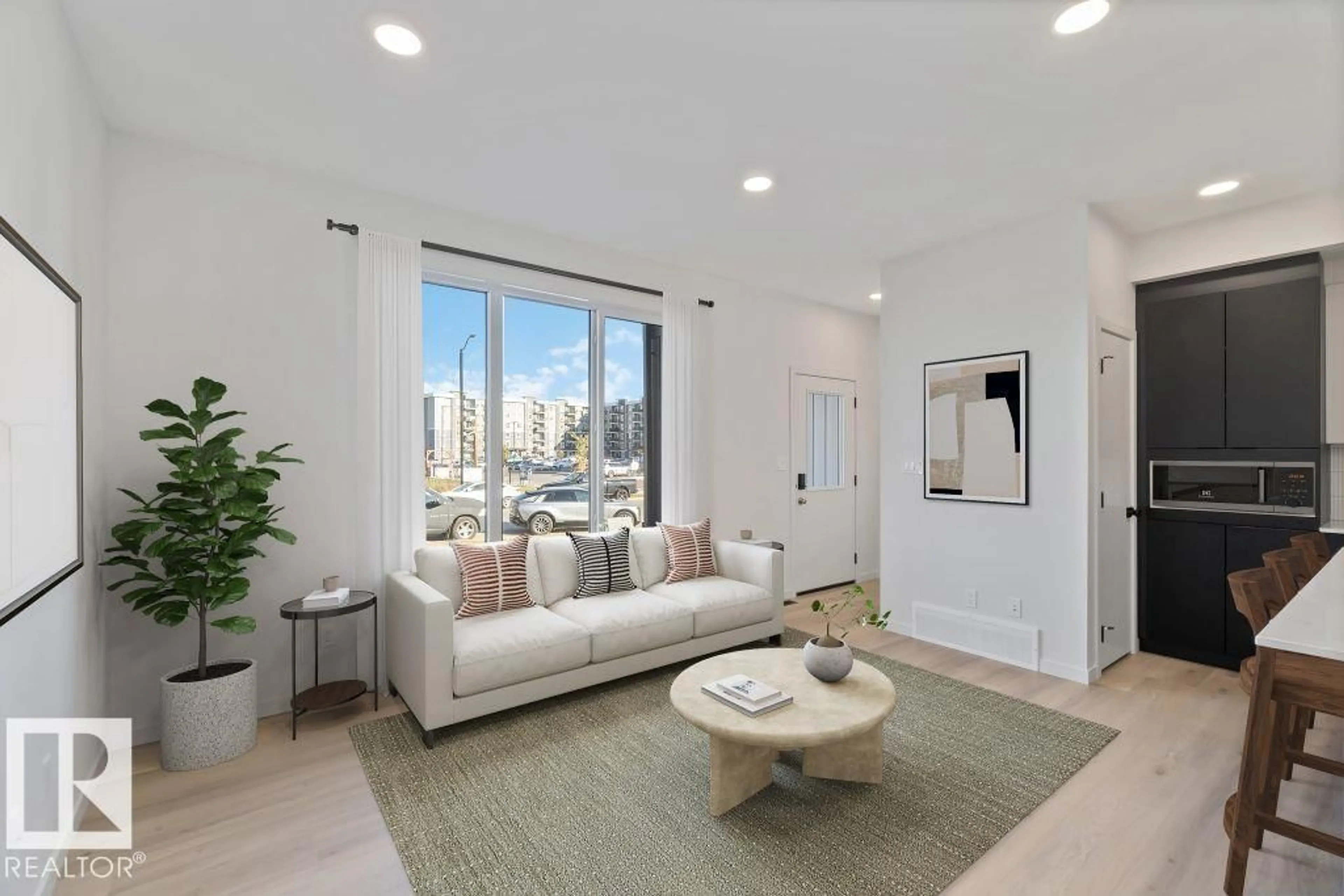 Living room with furniture, unknown for 321 RANKIN DR, St. Albert Alberta T8N8C7