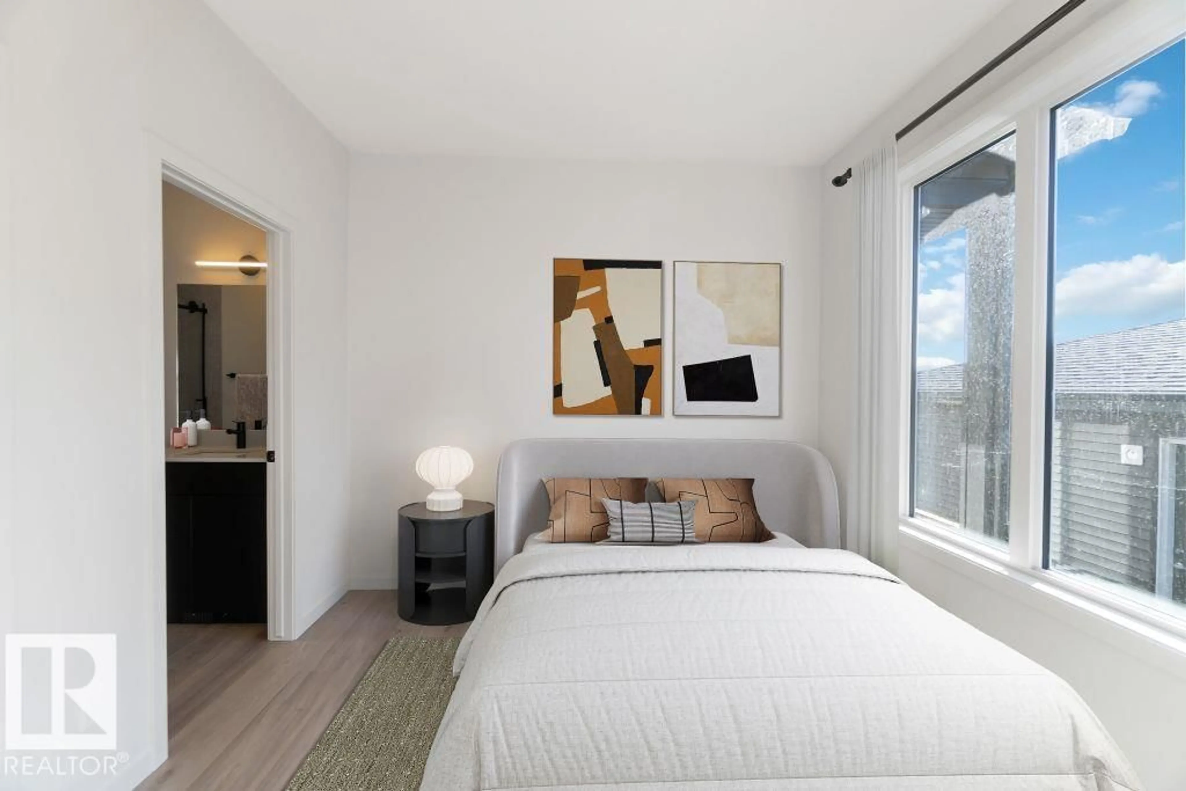 Bedroom with bed, unknown for 321 RANKIN DR, St. Albert Alberta T8N8C7