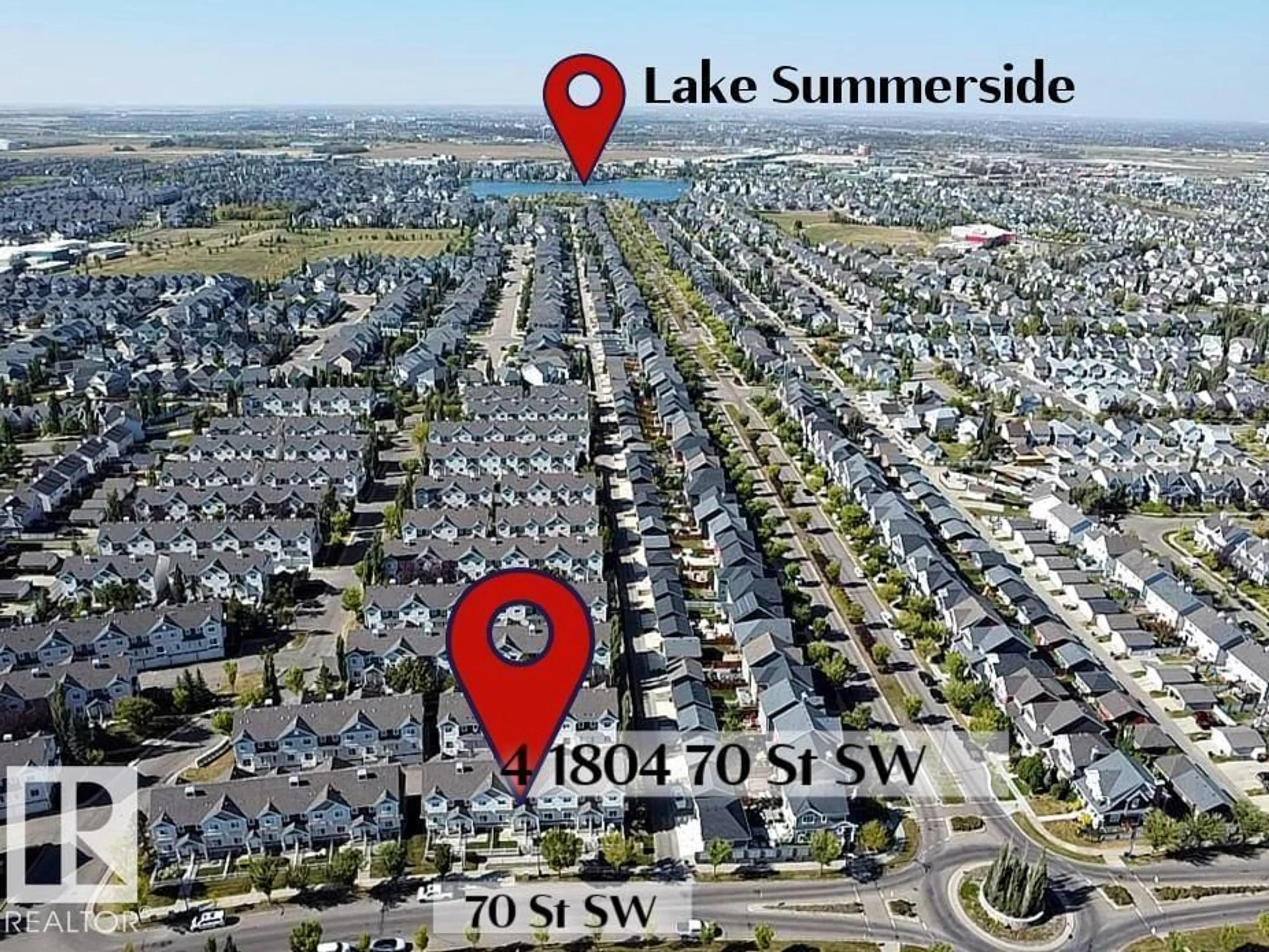 Picture of a map for #4 - 1804 70 ST, Edmonton Alberta T6X0H4