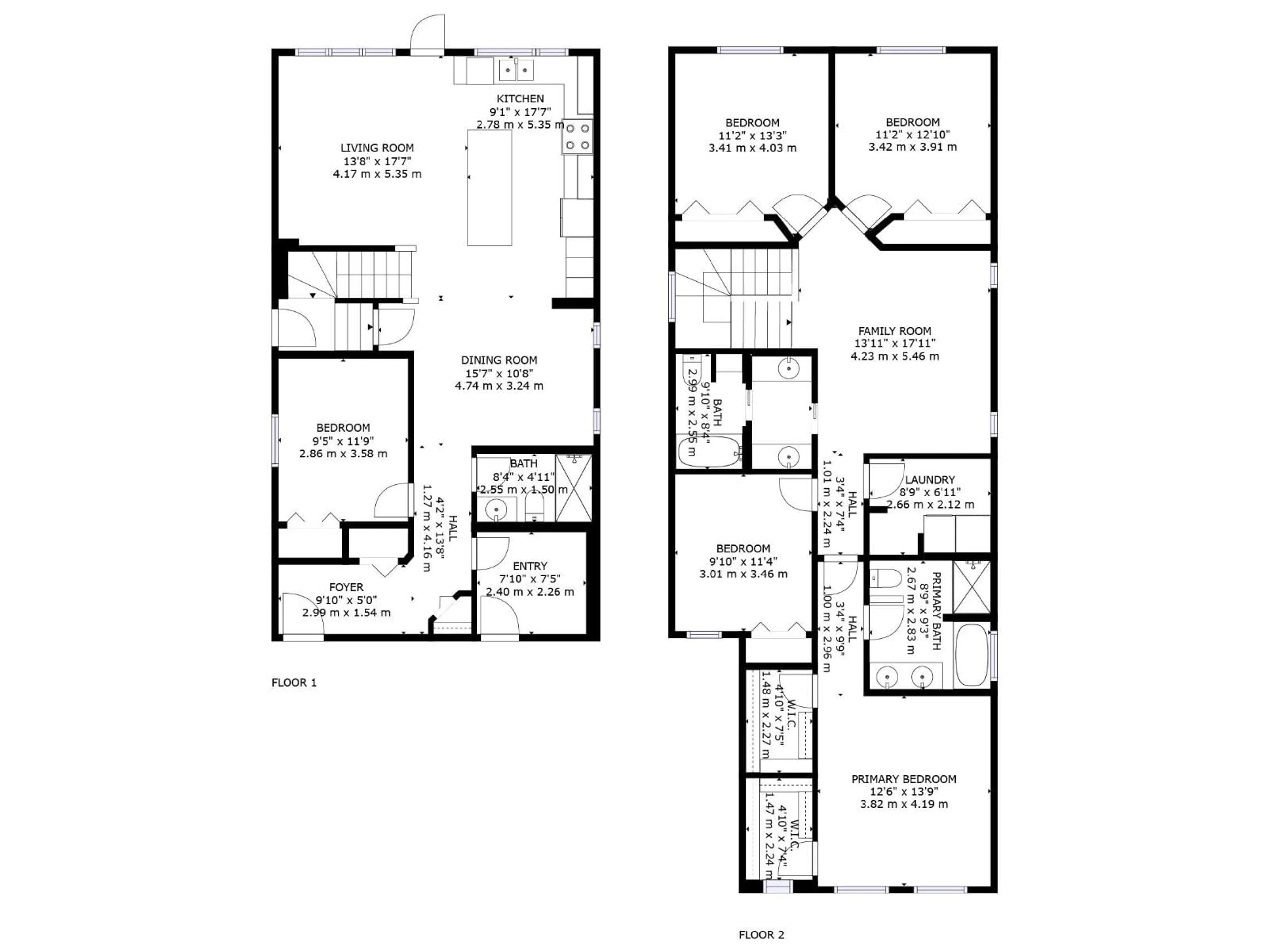 Floor plan for 137 FICUS WY, Fort Saskatchewan Alberta T8L1X8