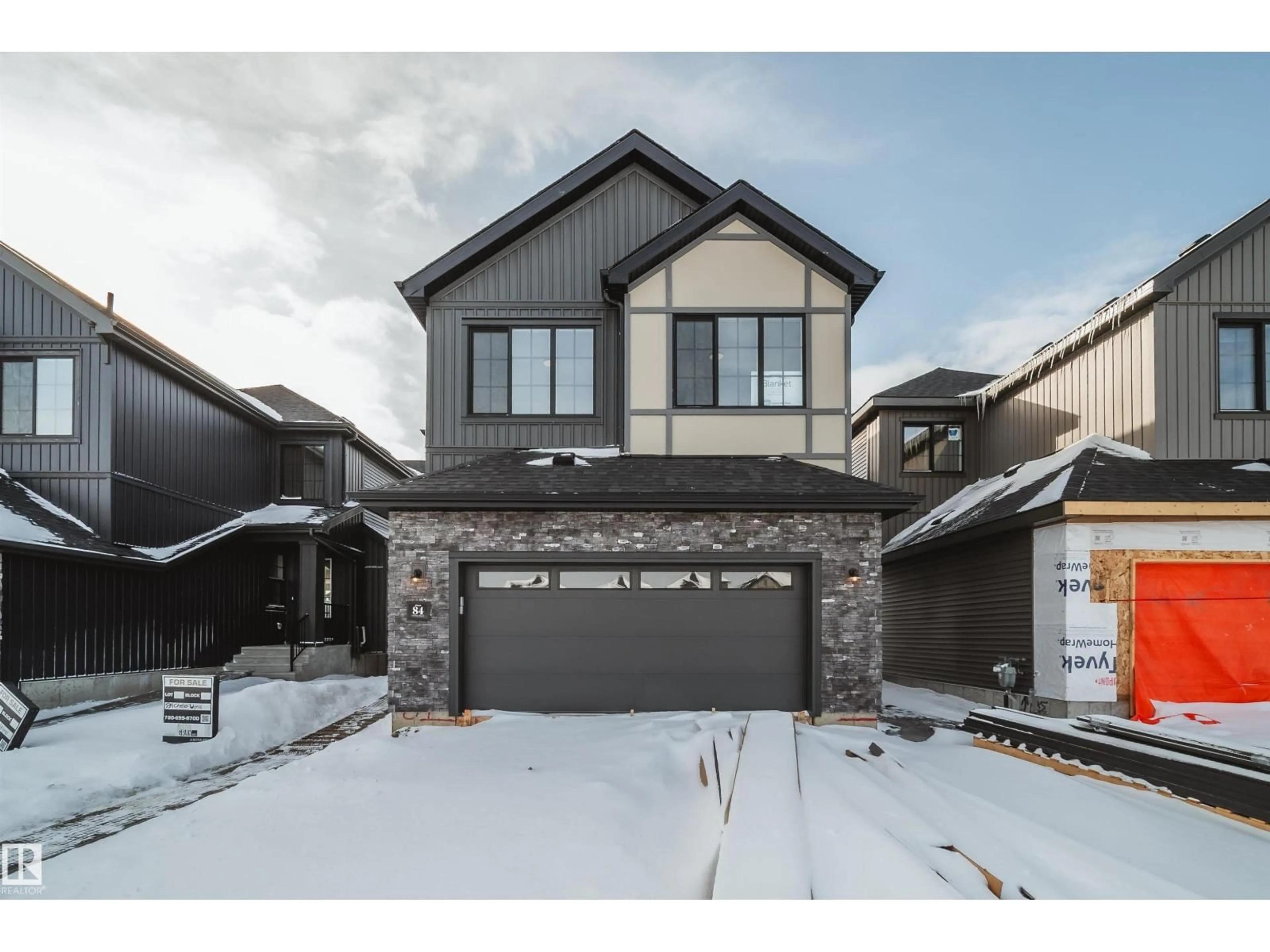 Home with brick exterior material, street for 84 CHELLES WD, St. Albert Alberta T8N0R6