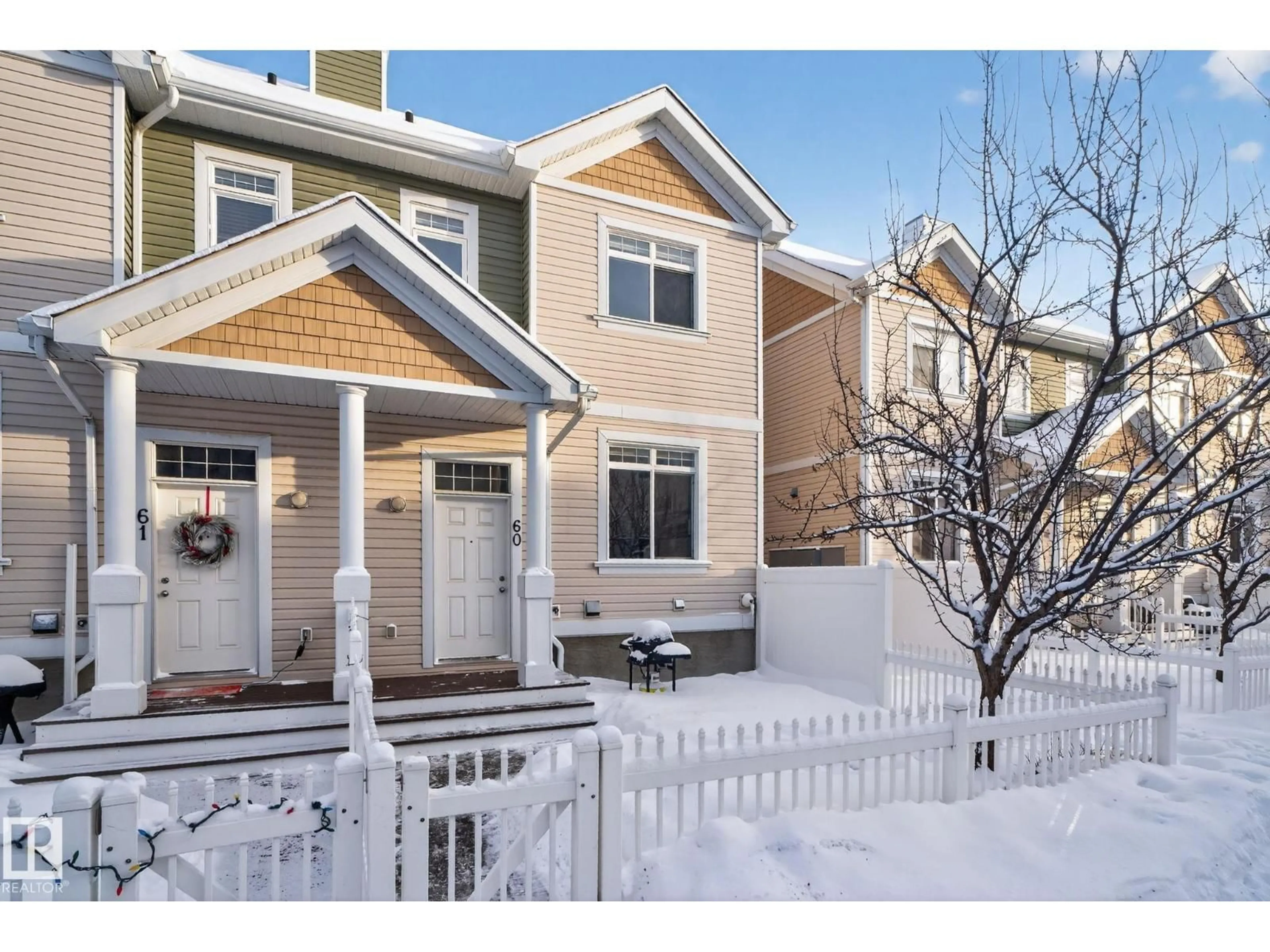 Home with vinyl exterior material, street for 60 - 1804 70 ST, Edmonton Alberta T6X0H4