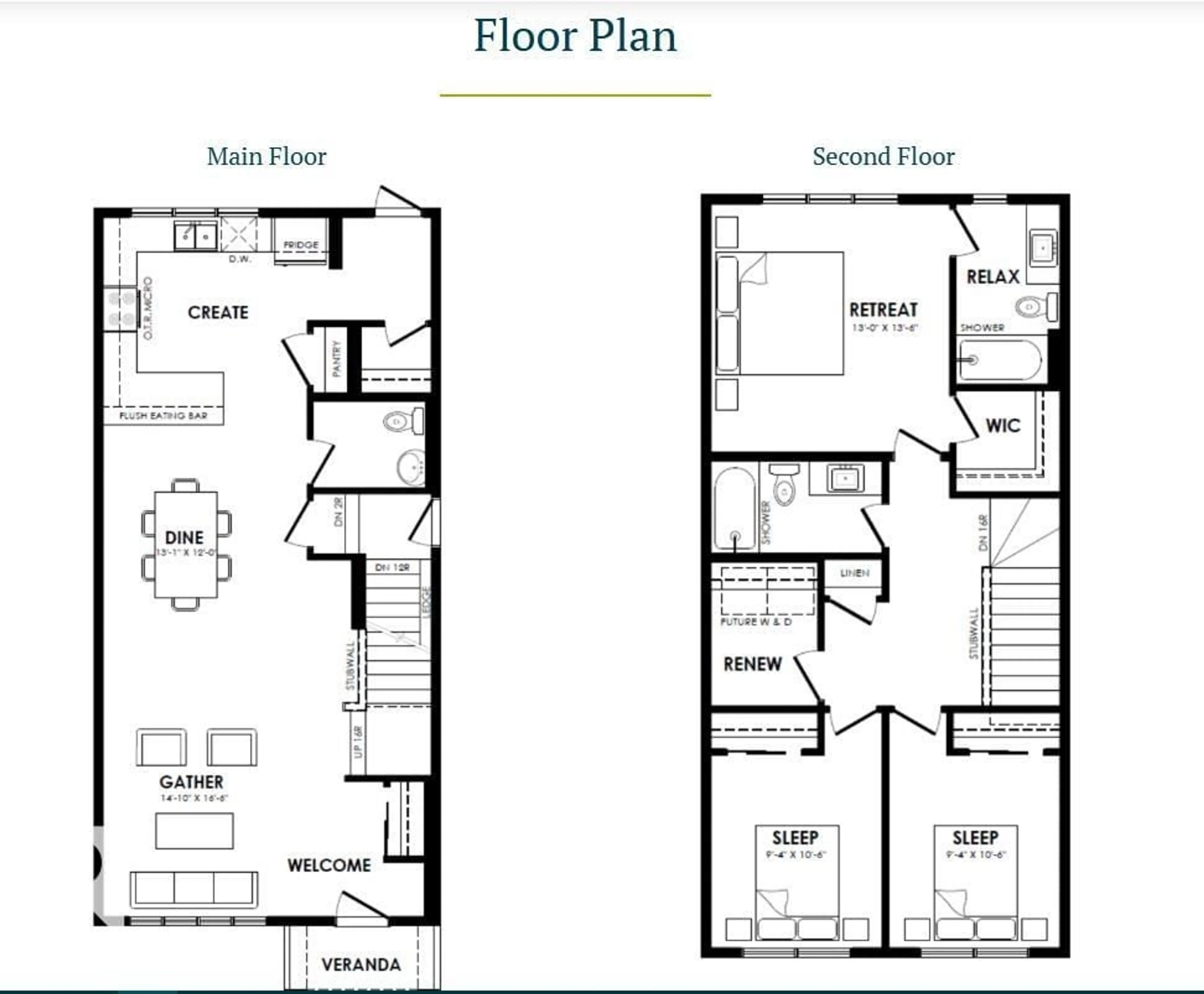 Floor plan for NE - 667 173 AV, Edmonton Alberta T5Y4E8
