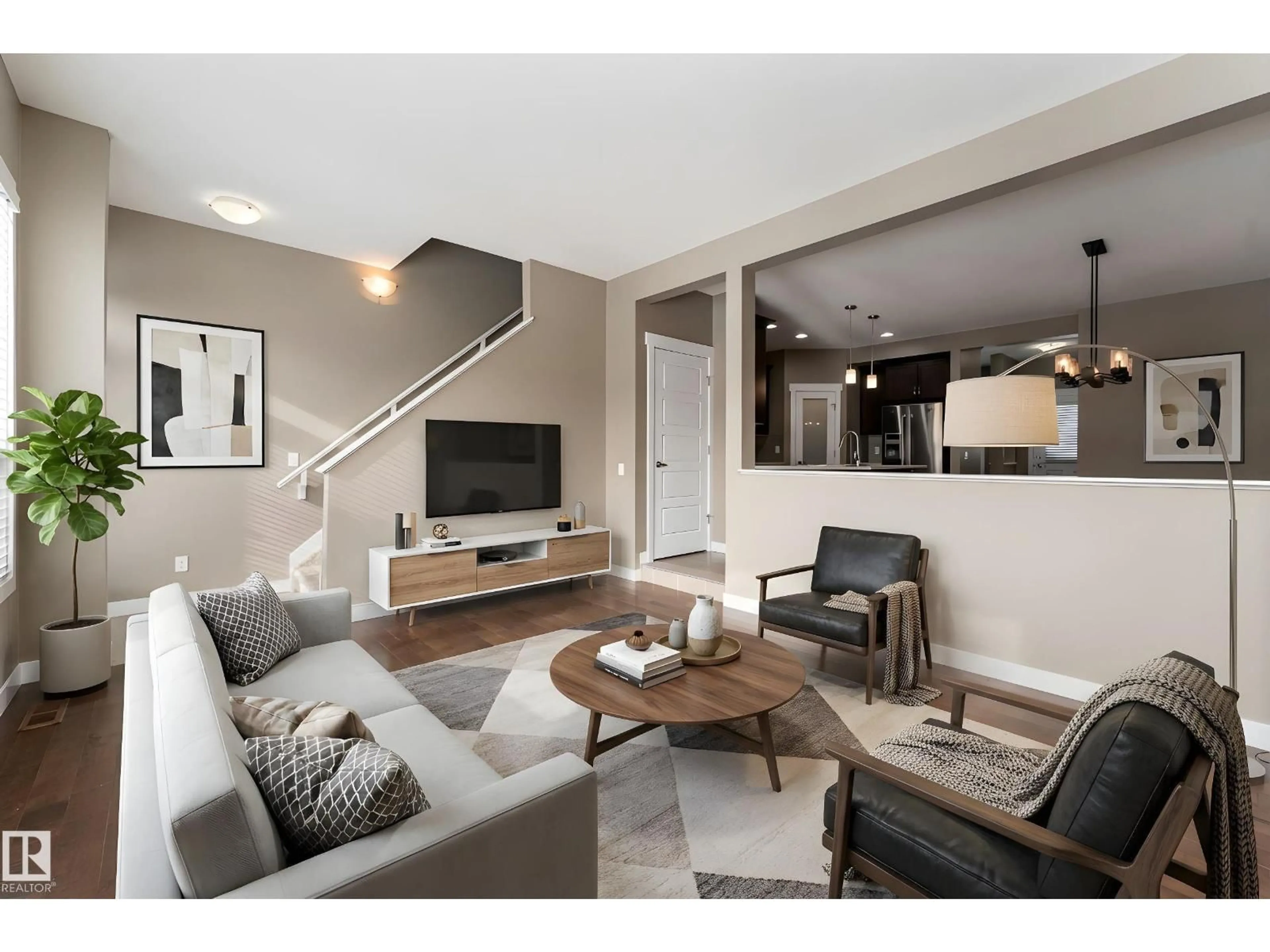 Living room with furniture, unknown for 4217 PROWSE WY, Edmonton Alberta T6W3A6