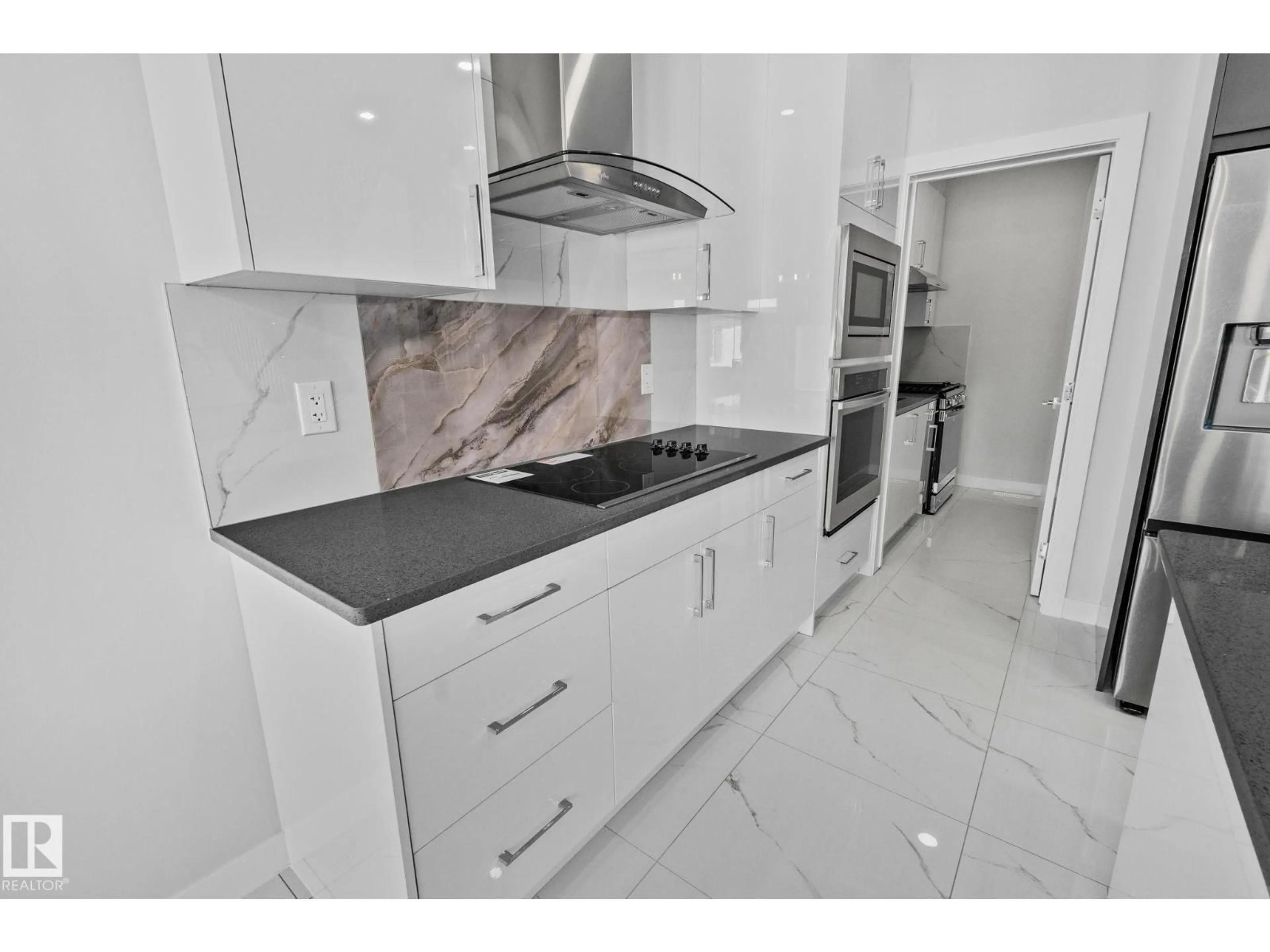 Standard kitchen, ceramic/tile floor for 3524 41 AVE, Beaumont Alberta T4X3H3