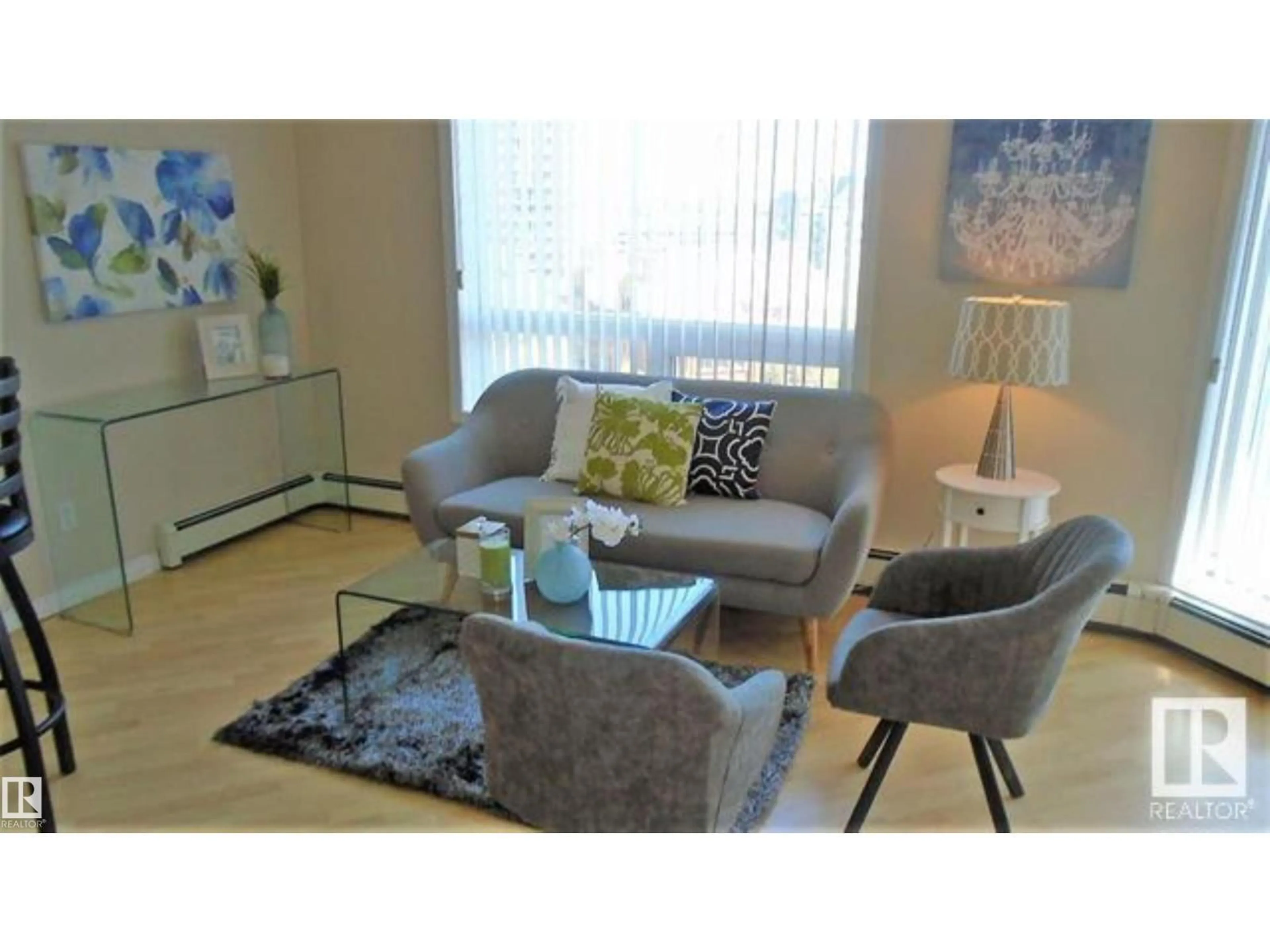 Living room with furniture, unknown for #902 - 10504 99 AV, Edmonton Alberta T5K1B2