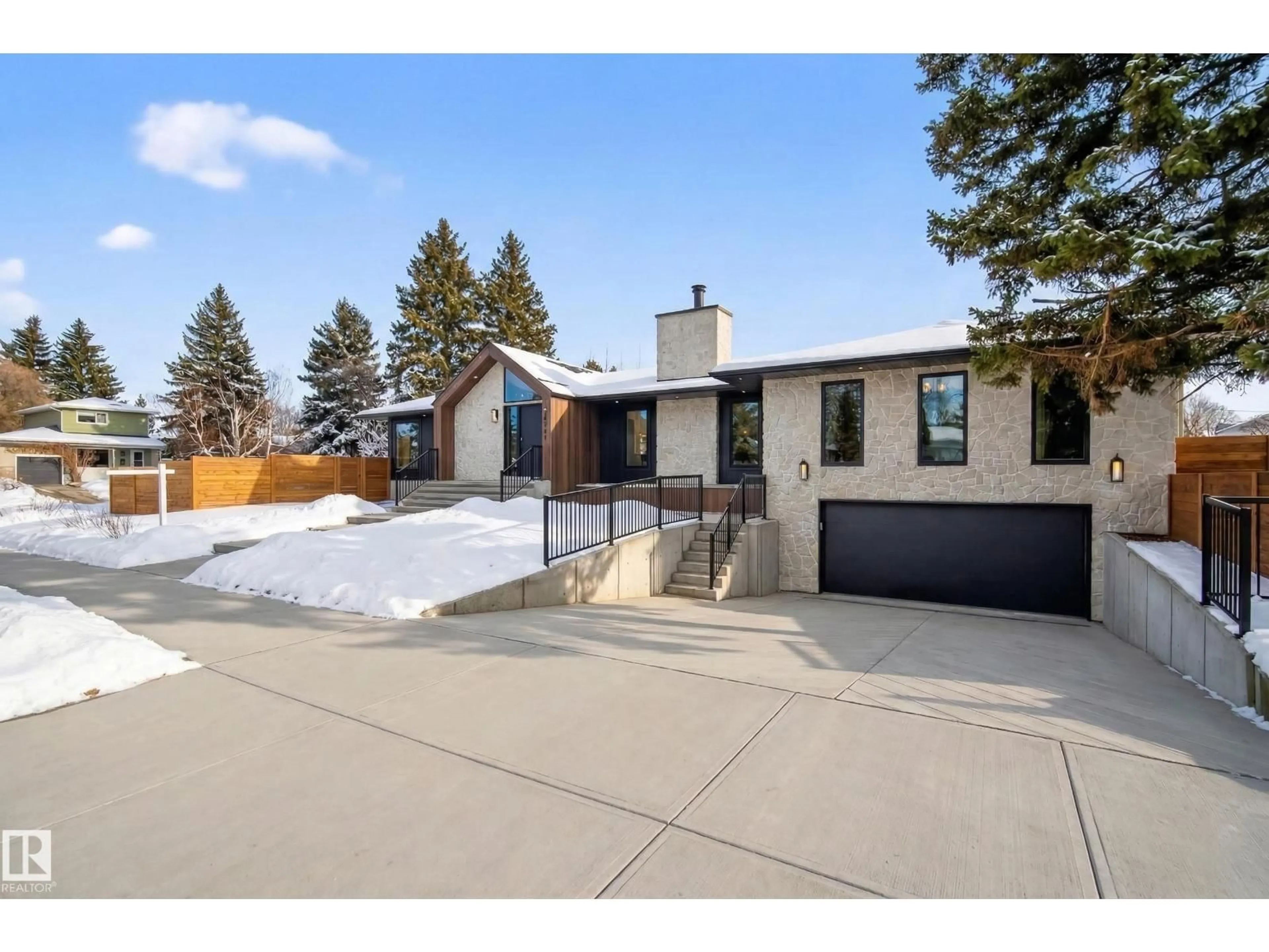 Home with brick exterior material, street for 14313 90A AV, Edmonton Alberta T5R4X7