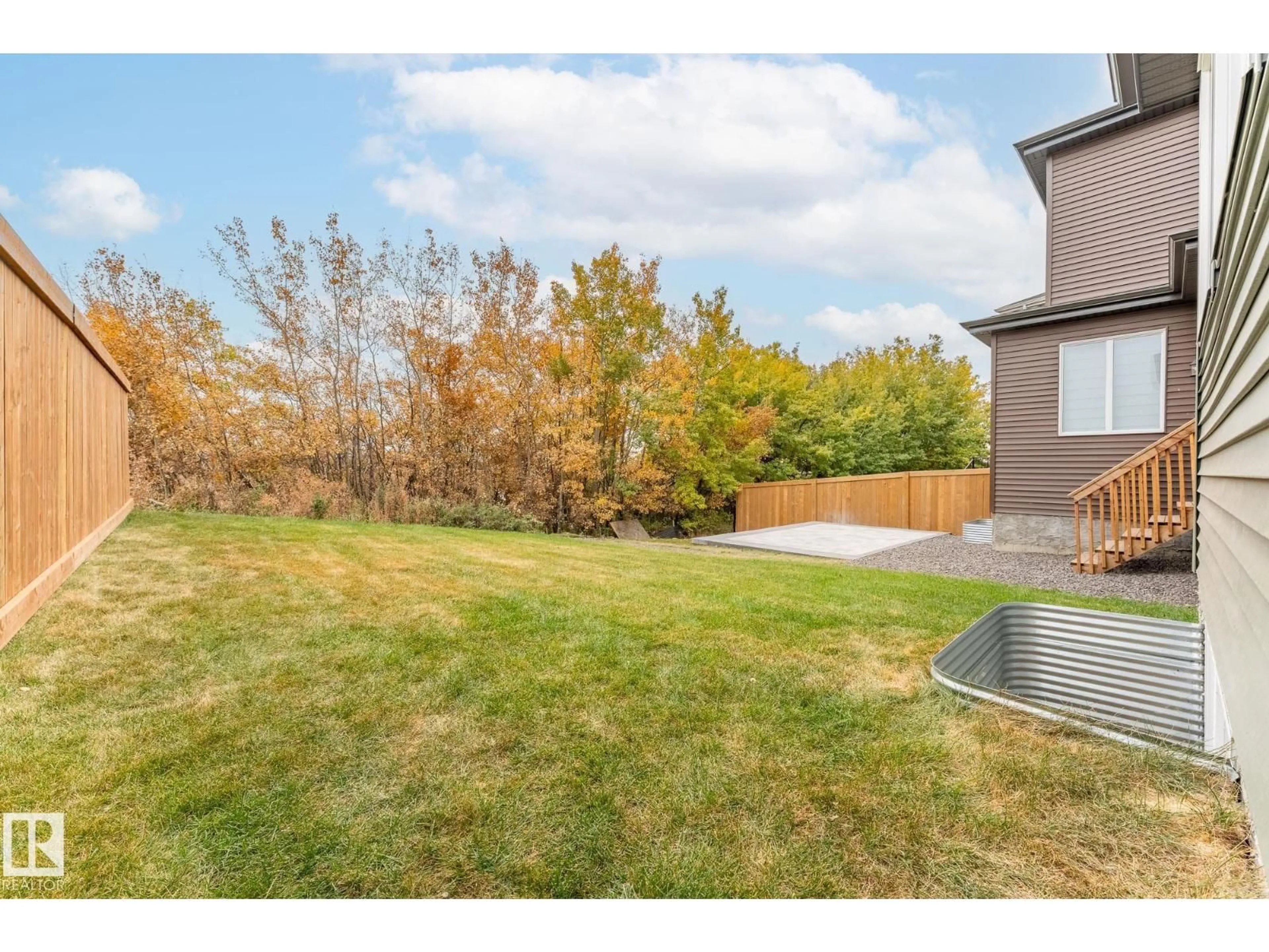 Patio, water/lake/river/ocean view for 431 CONROY CR, Edmonton Alberta T6W5A9