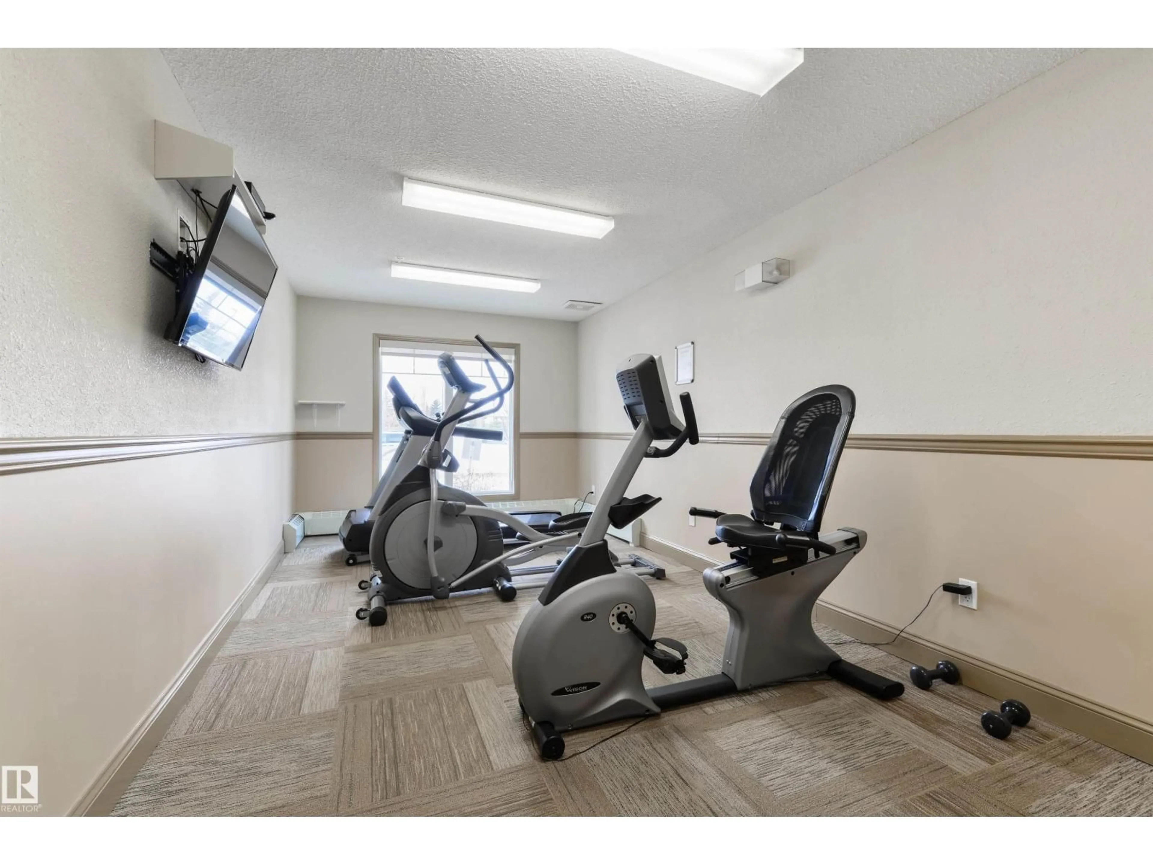 Gym or fitness room for #210 - 12650 142 AV, Edmonton Alberta T5X0J4