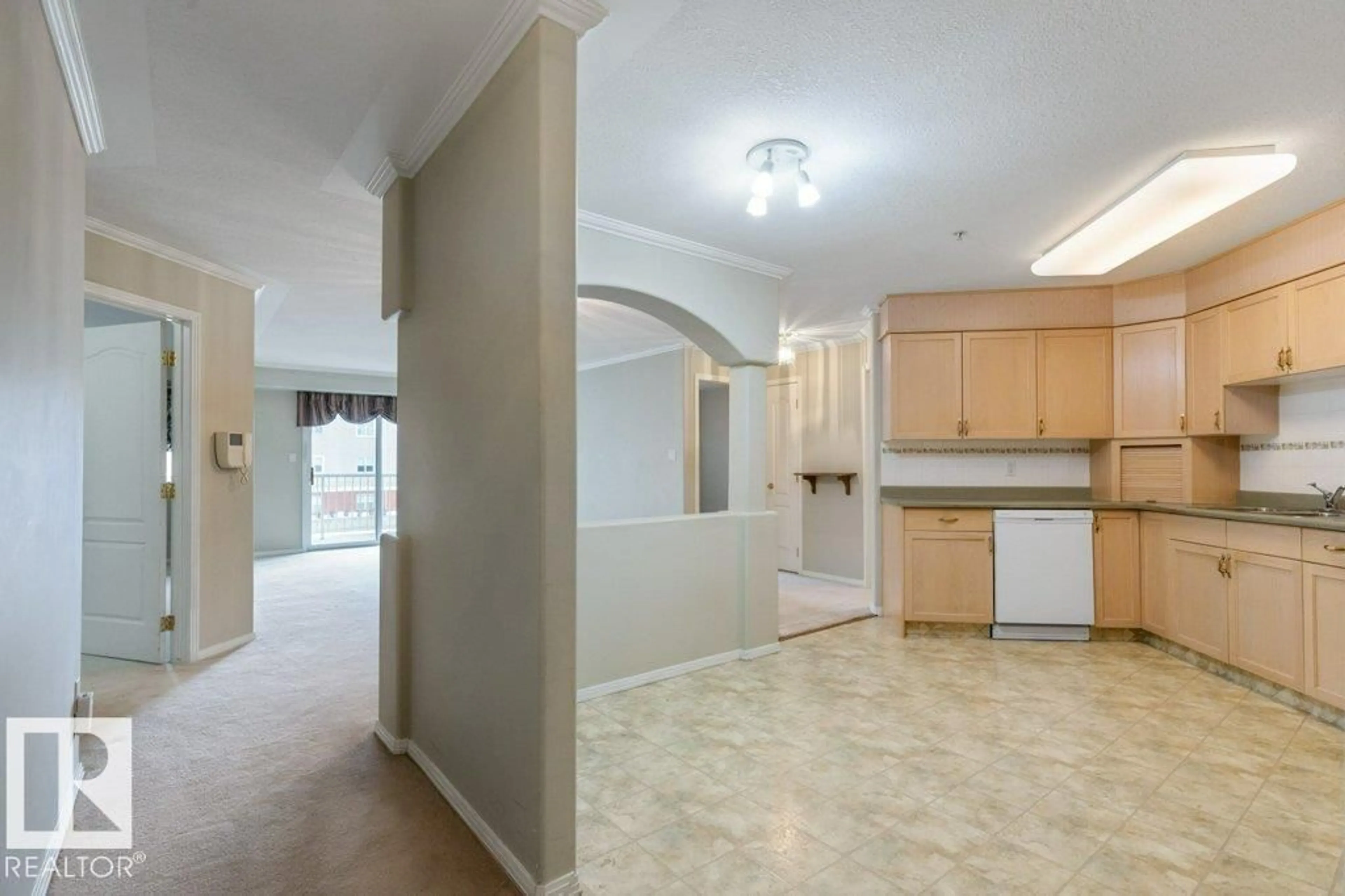 Indoor foyer for #206 - 8215 84 AV, Edmonton Alberta T6C4R2