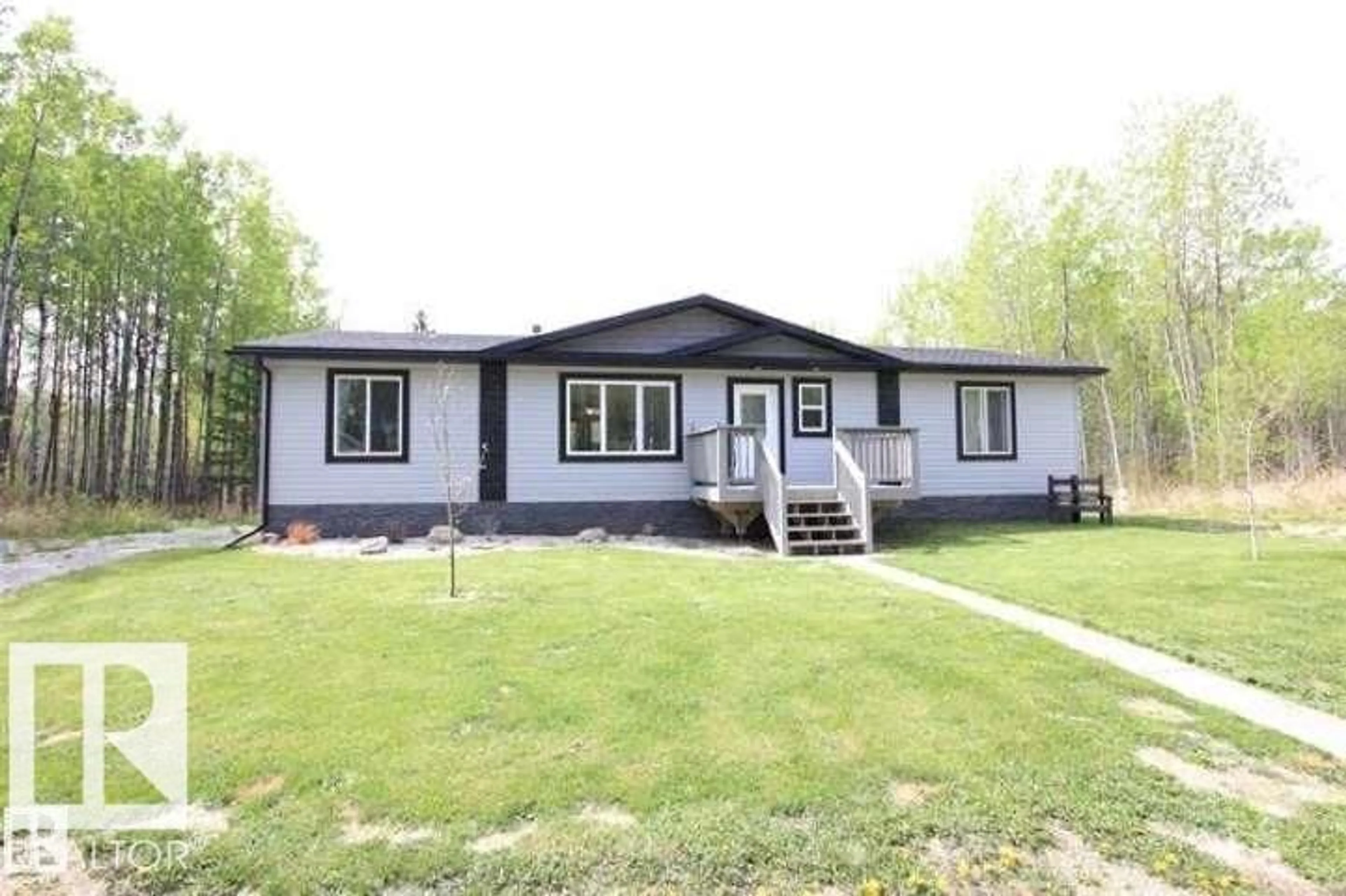Home with vinyl exterior material, street for 53508 RGE ROAD 35, Rural Lac Ste. Anne County Alberta T0E1N0