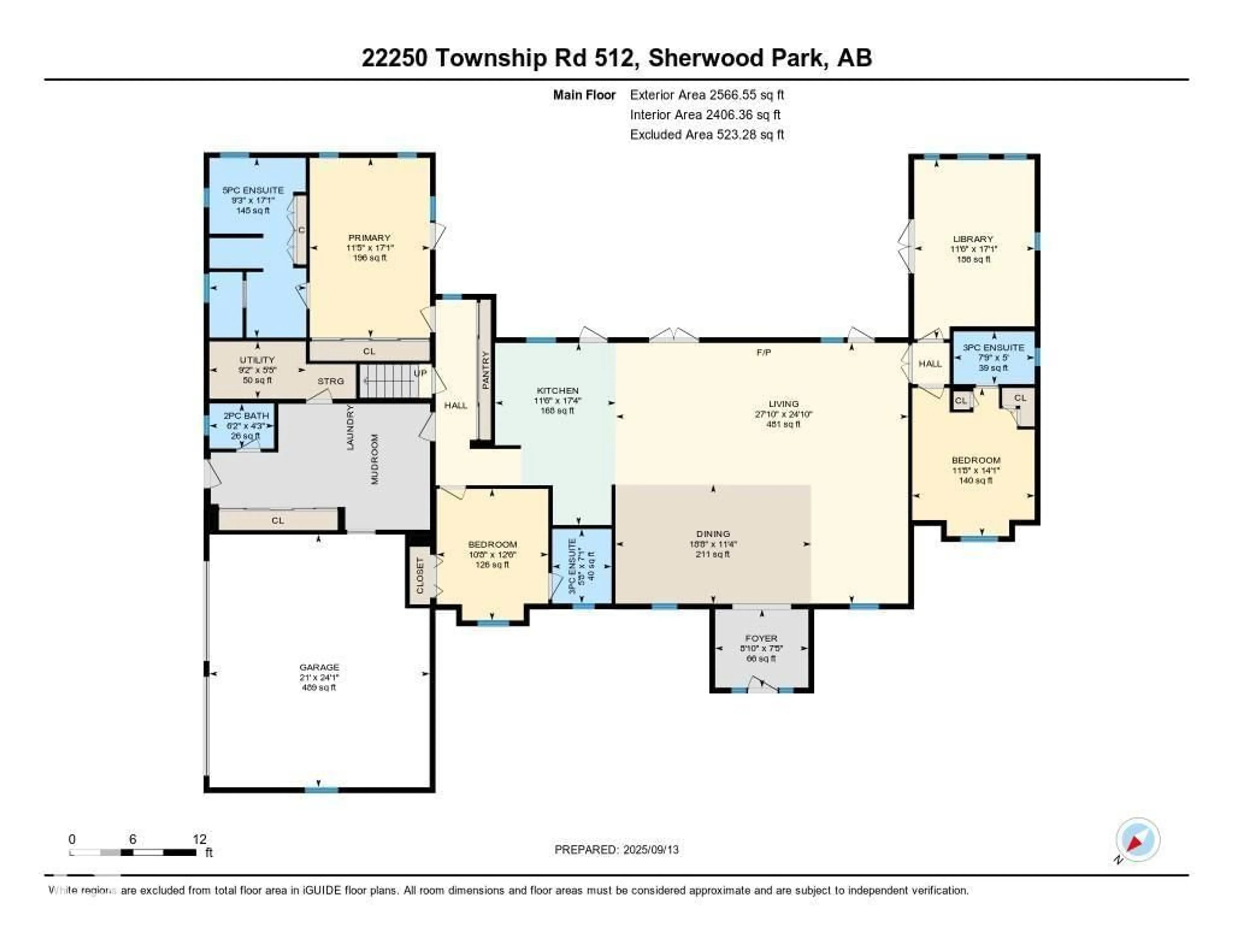Floor plan for 22250 TWP ROAD 512, Rural Strathcona County Alberta T8C1H2