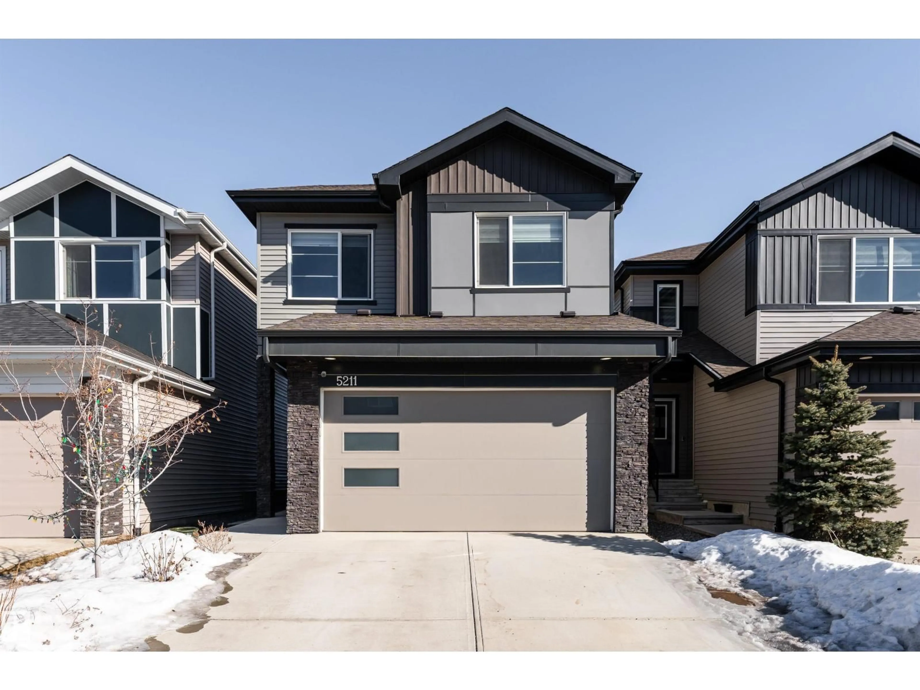 Home with brick exterior material, street for 5211 KIMBALL CR, Edmonton Alberta T6W4Z2