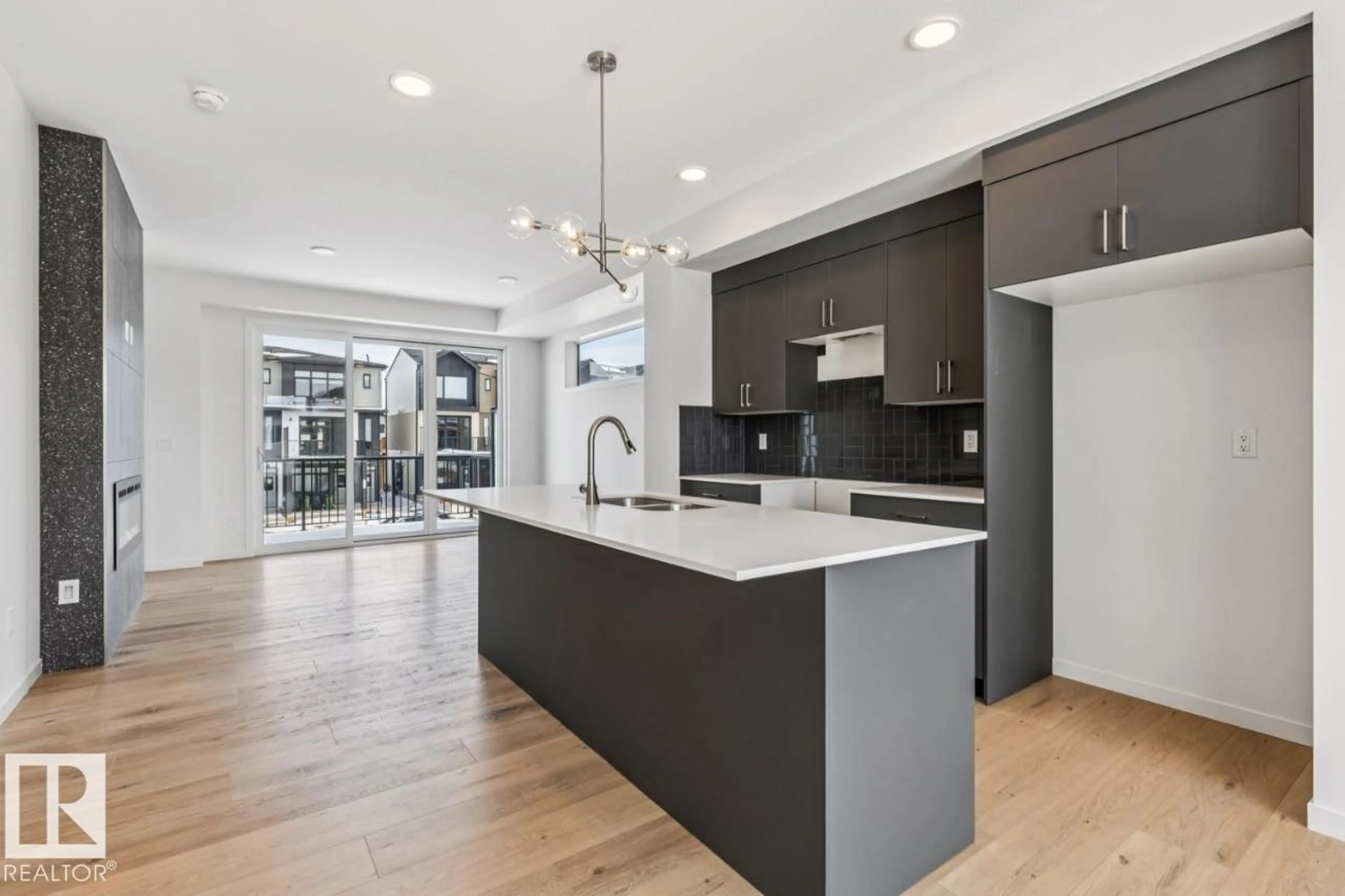 Open concept kitchen, unknown for 2618 ALCES WY, Edmonton Alberta T6X3L5