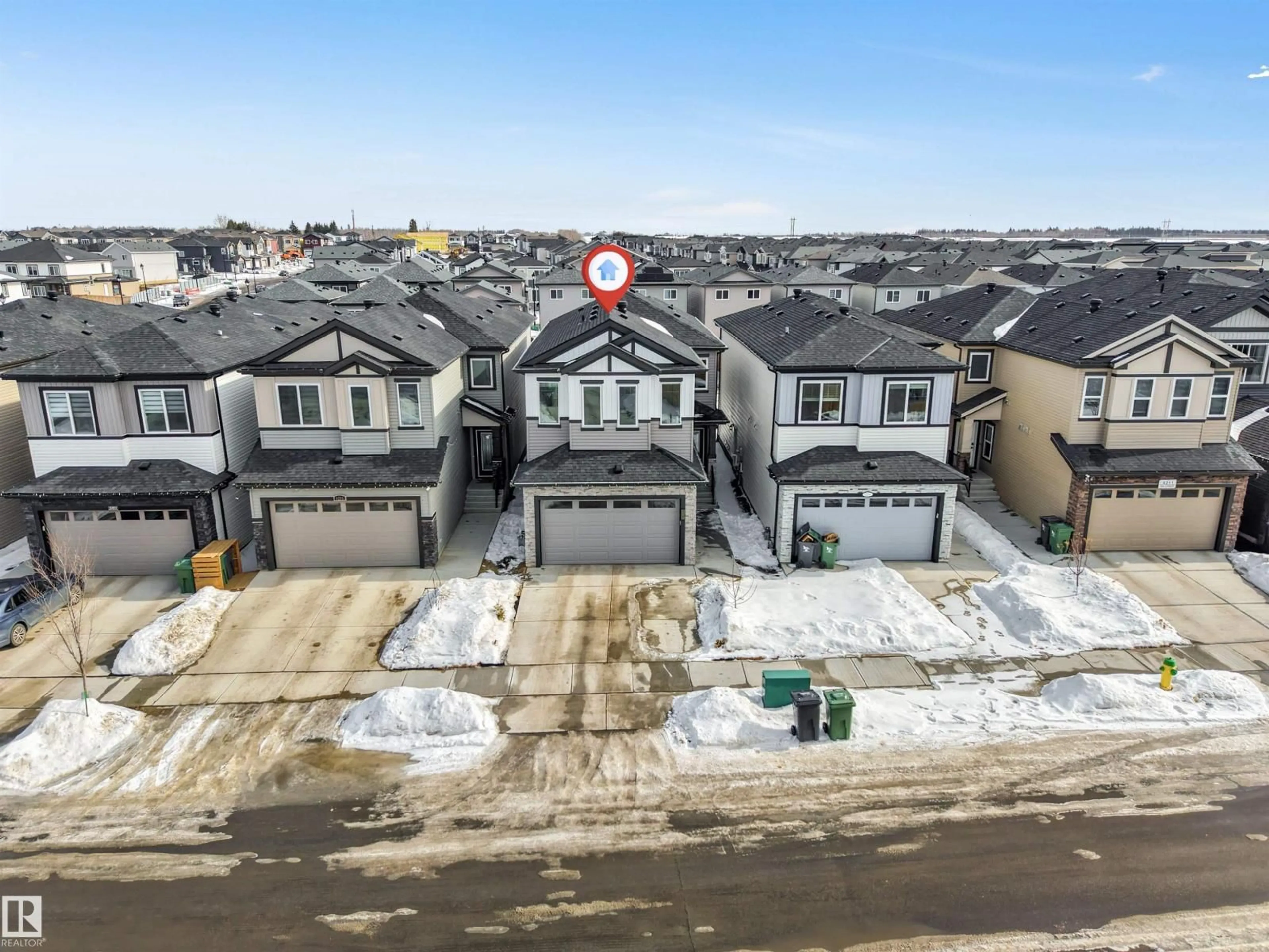 A pic from outside/outdoor area/front of a property/back of a property/a pic from drone, unknown for 4207 38A ST, Beaumont Alberta T4X2Z6