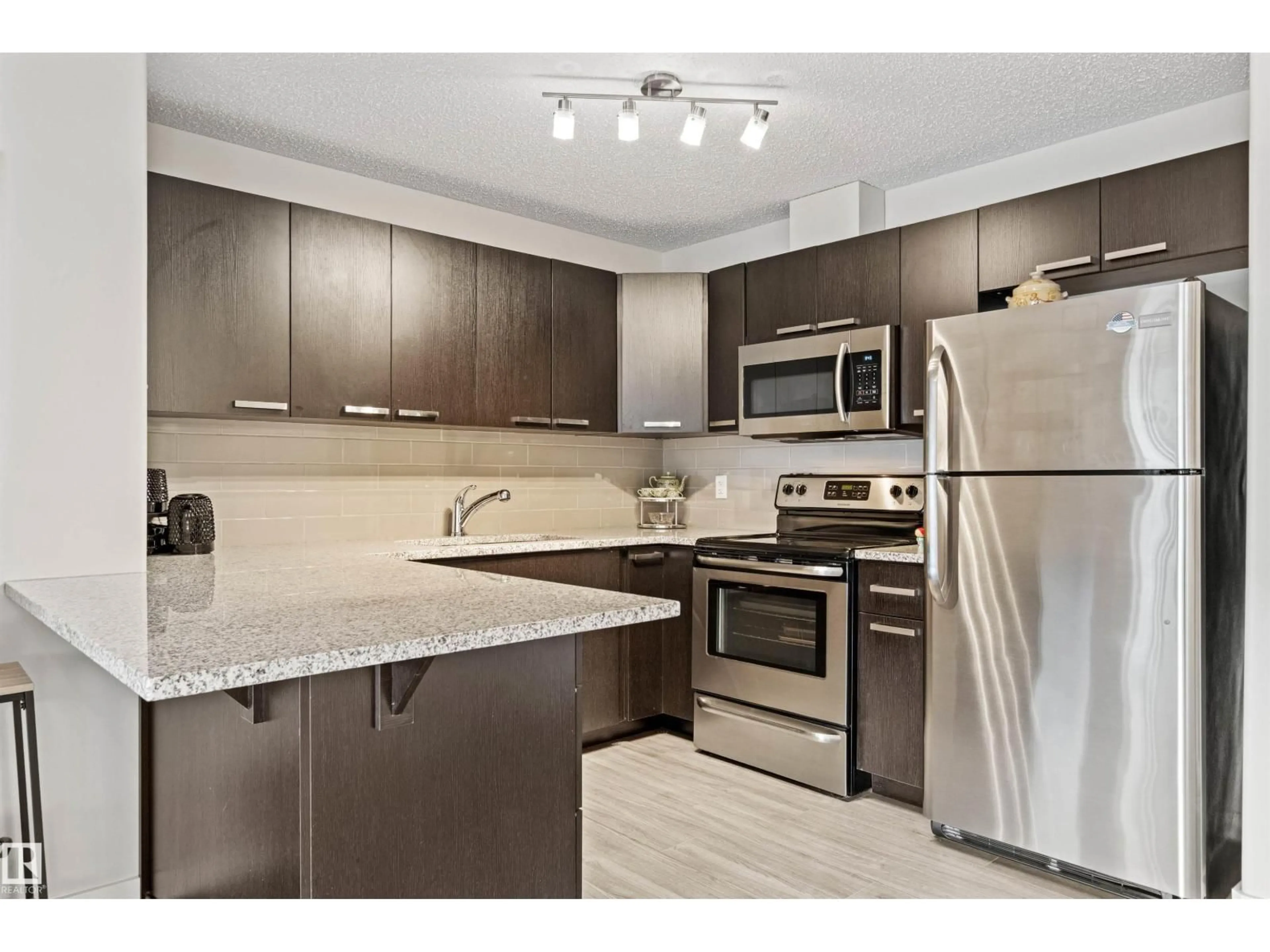 Standard kitchen, unknown for #209 - 14808 125 ST NW, Edmonton Alberta T5X0G1