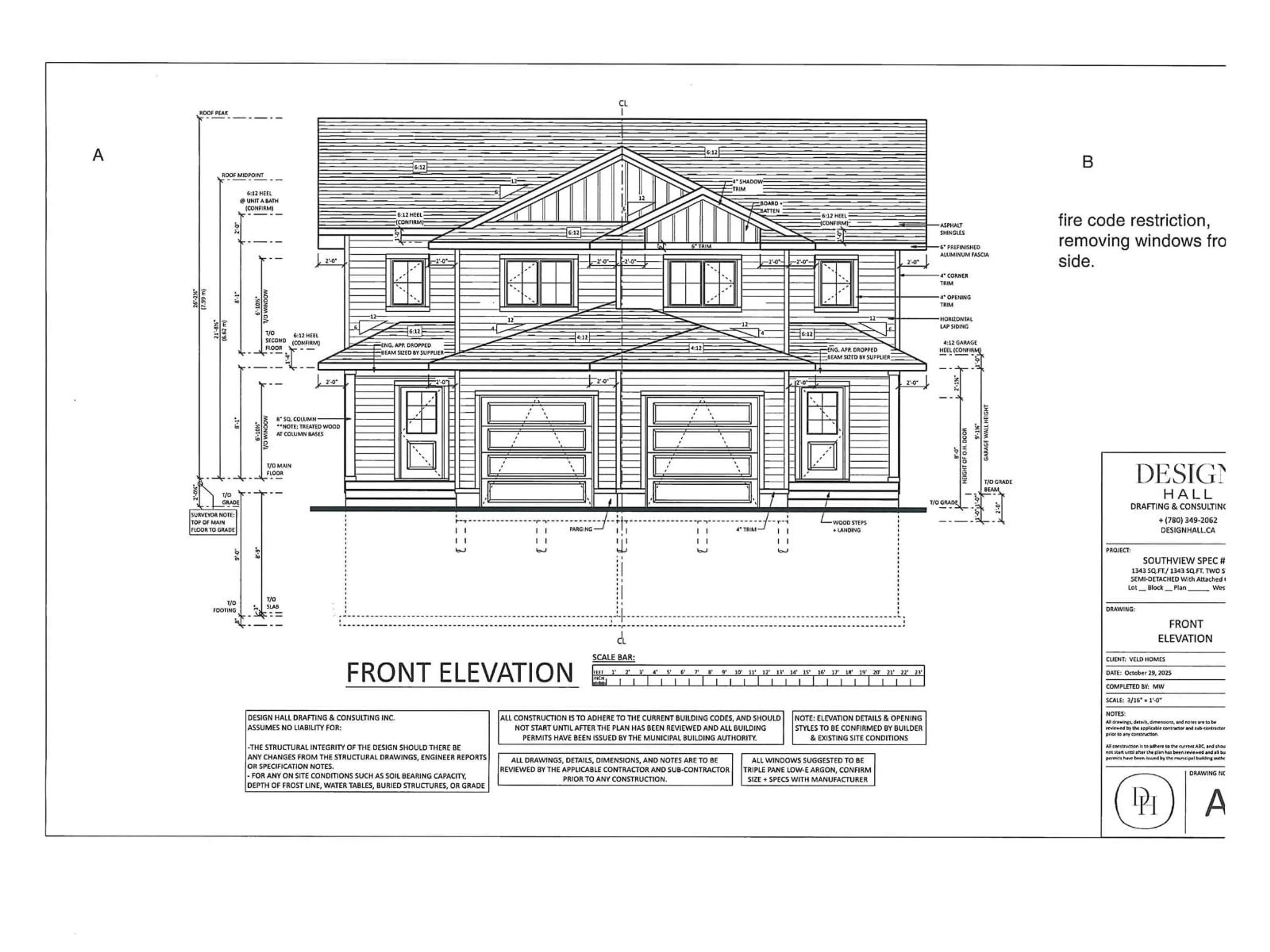 Floor plan for A - 9315 99 AV, Westlock Alberta T7P2P6