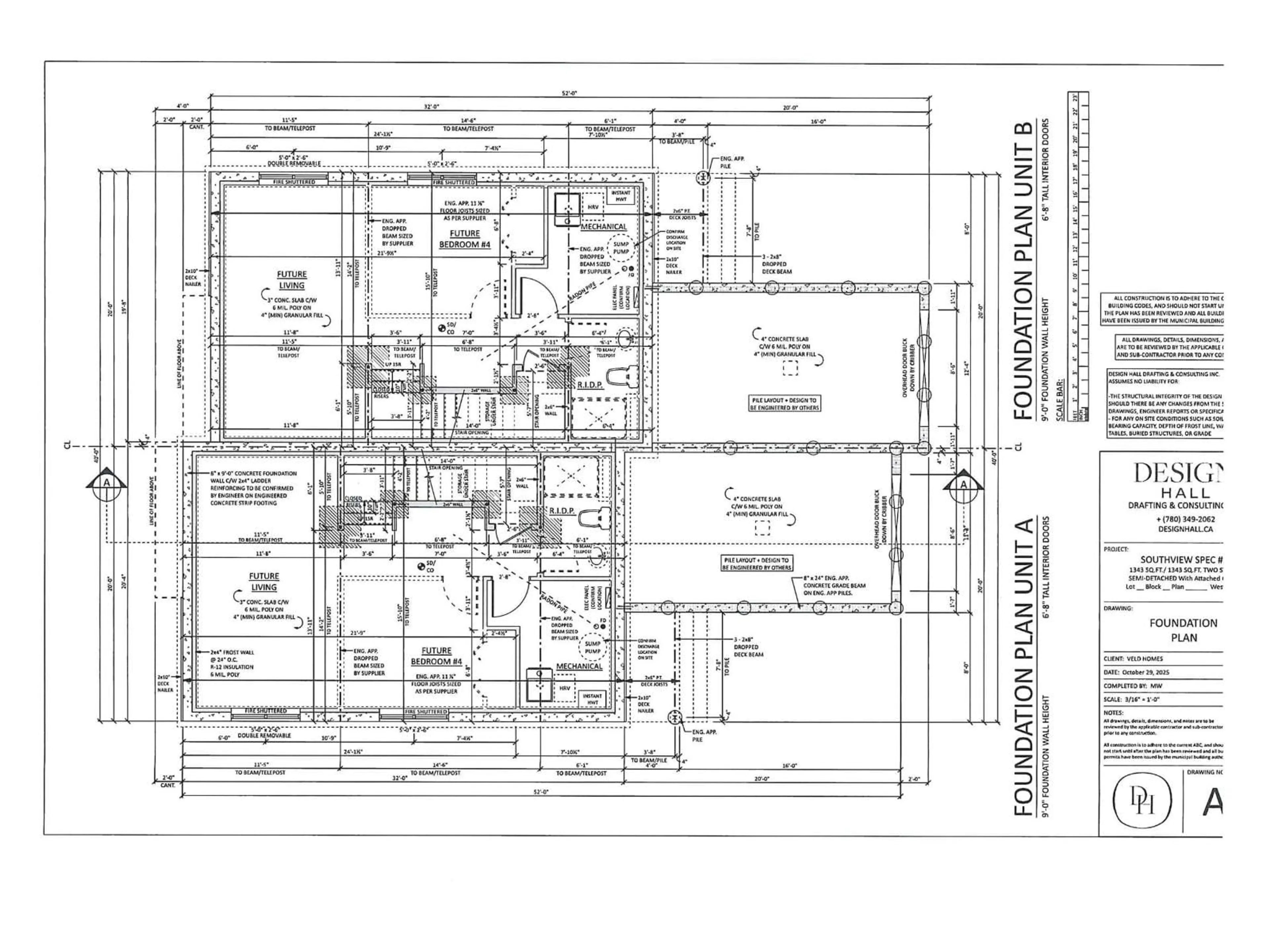 Floor plan for A - 9315 99 AV, Westlock Alberta T7P2P6