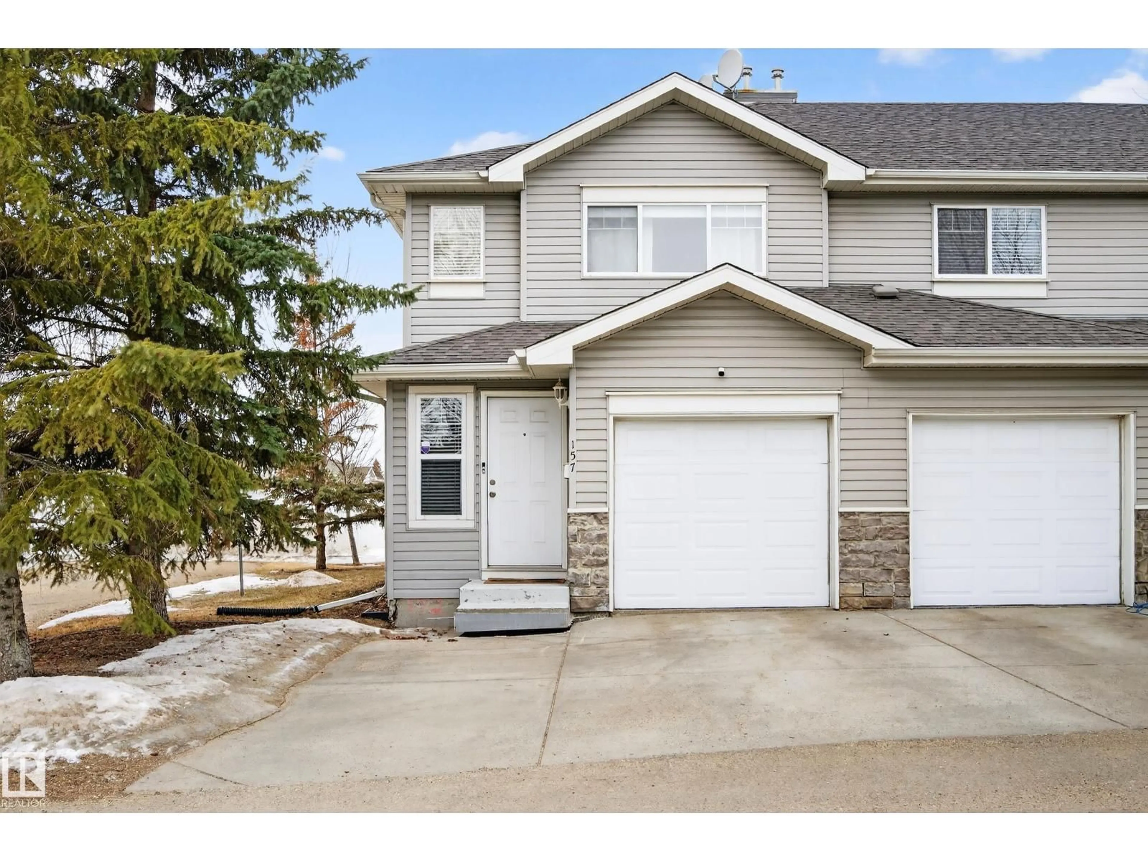 Home with vinyl exterior material, street for #157 - 230 EDWARDS DR, Edmonton Alberta T6X1G7
