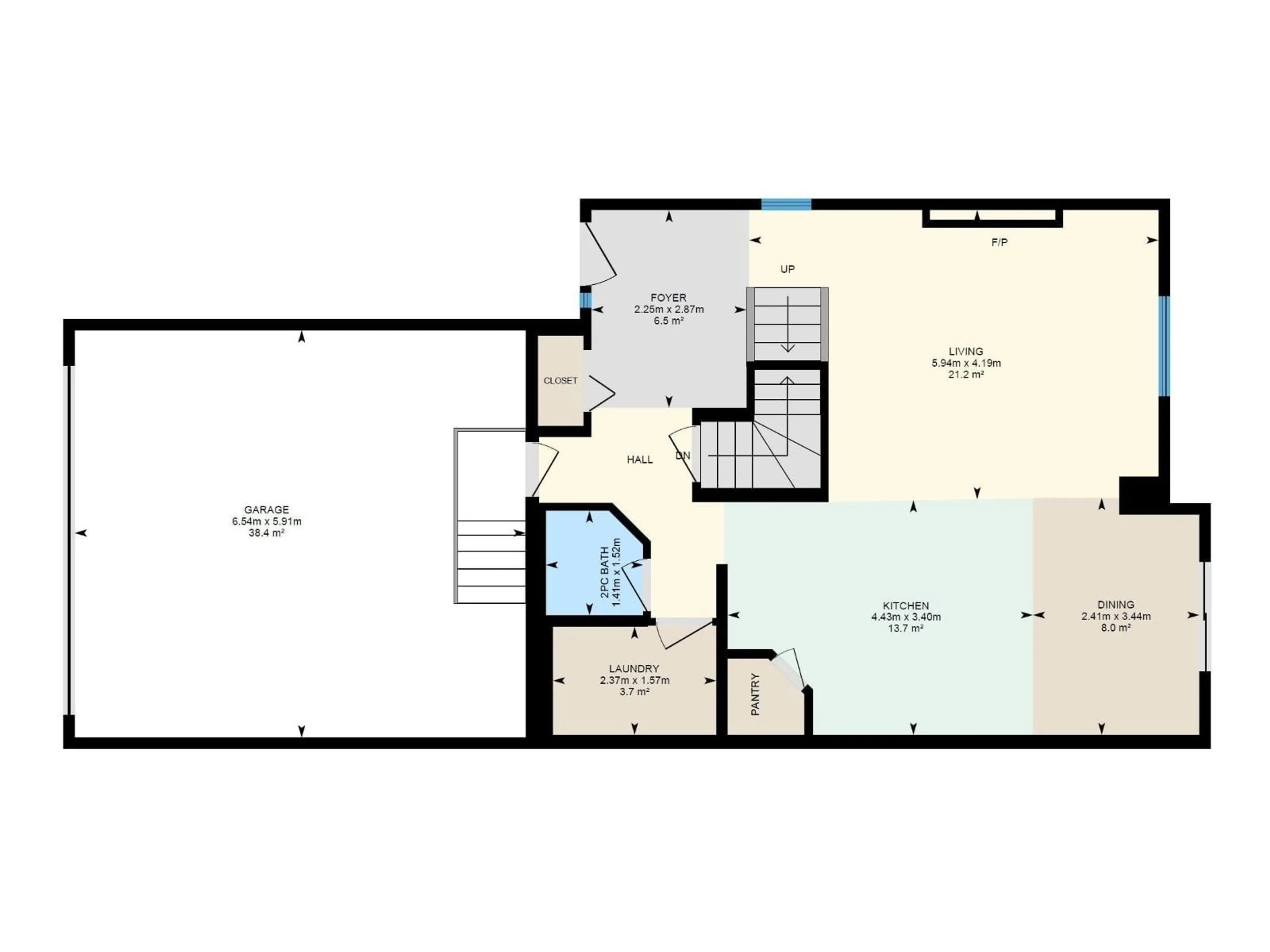 Floor plan for 57 PROSPECT PL, Spruce Grove Alberta T7X0E2