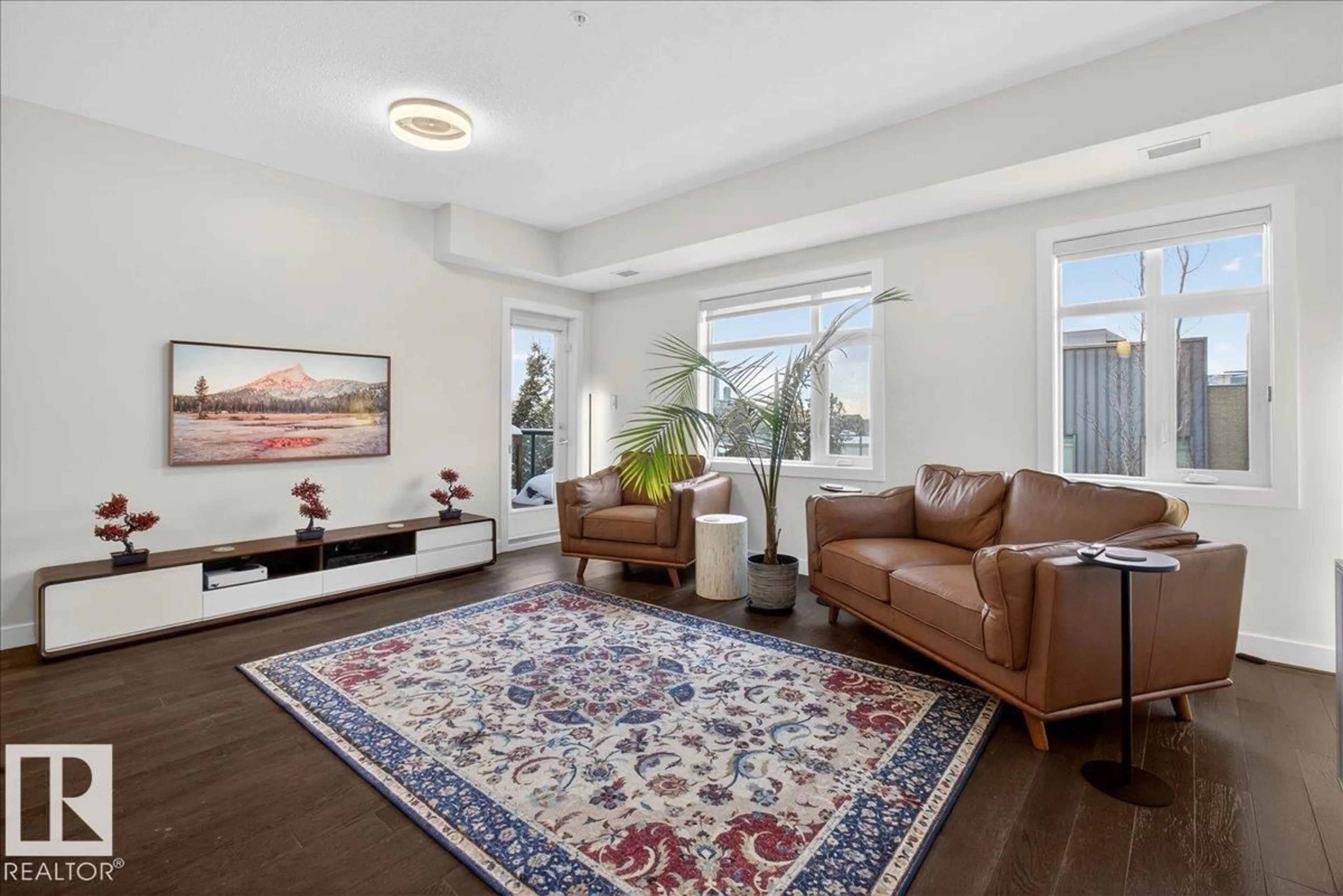 Living room with furniture, unknown for #406 - 8525 91 ST NW, Edmonton Alberta T6C3N1