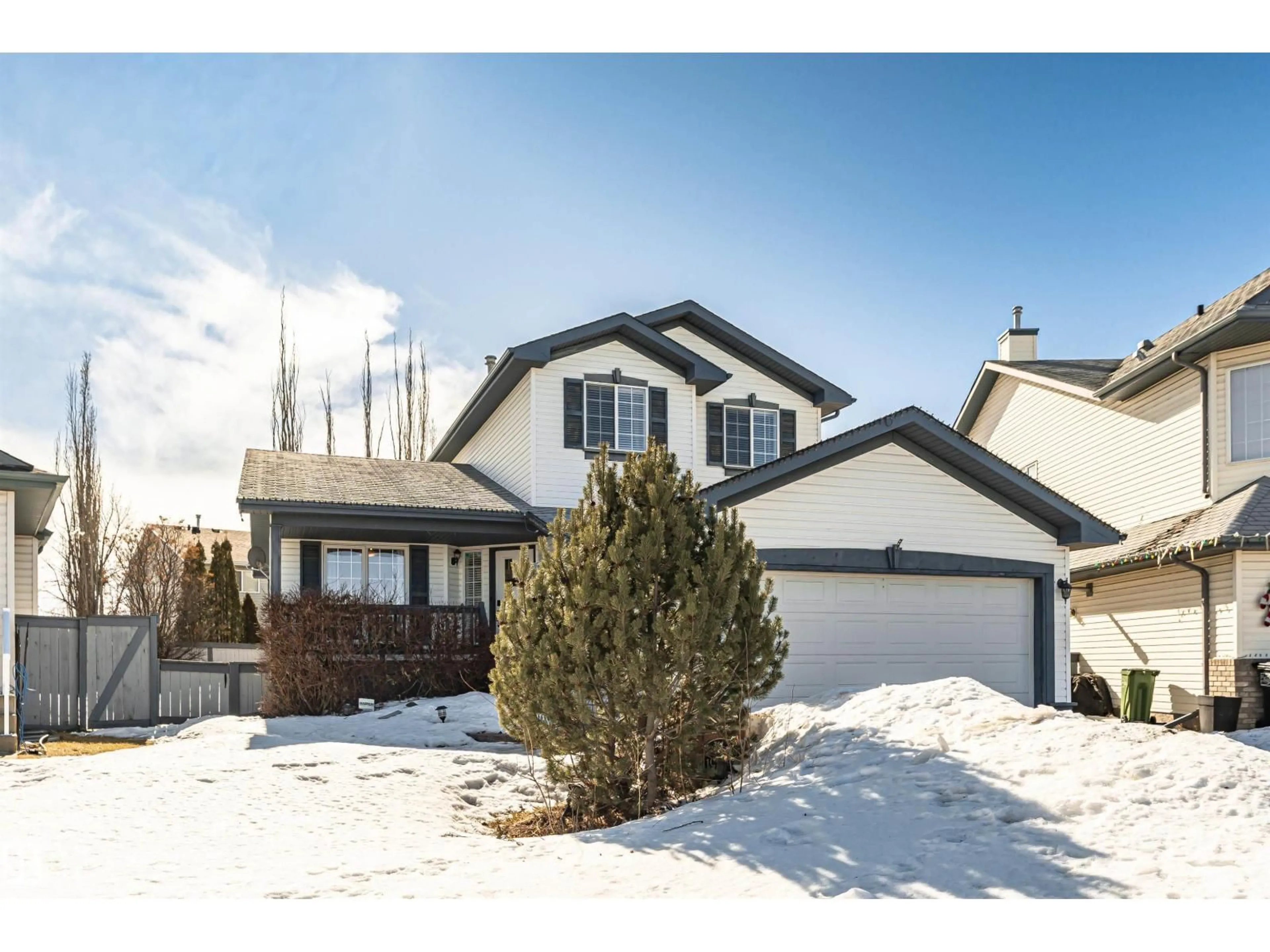 Home with vinyl exterior material, street for NW - 19047 51 AV, Edmonton Alberta T6M2R6