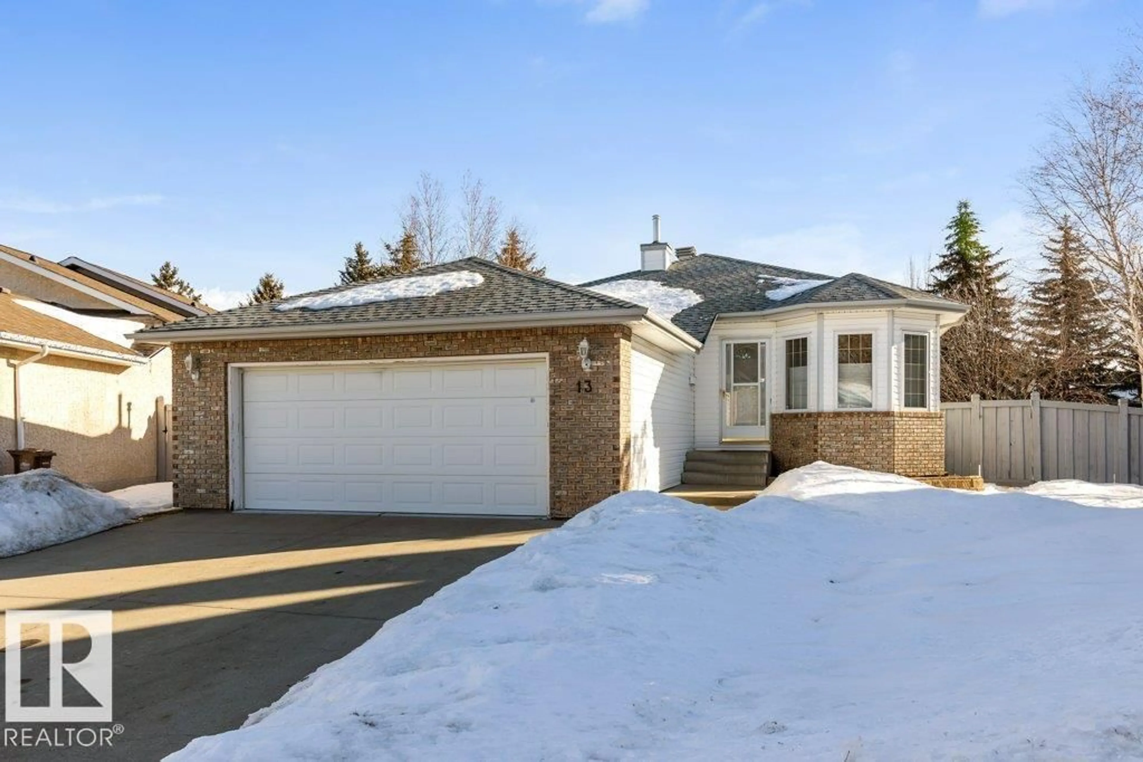 Home with brick exterior material, street for 13 OAKPARK CR, St. Albert Alberta T8N6L2