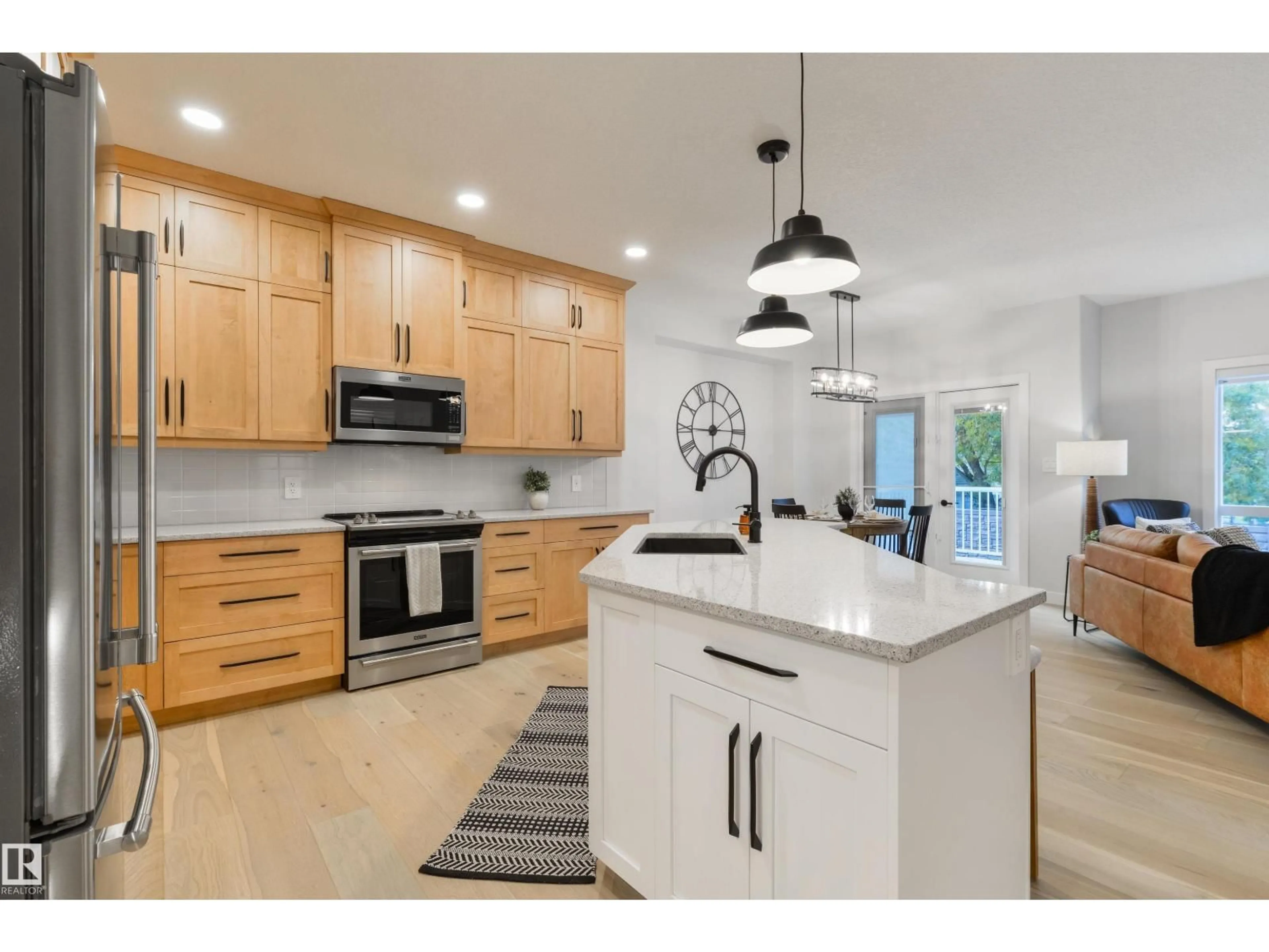 Open concept kitchen, ceramic/tile floor for #21 - 1005 CALAHOO RD, Spruce Grove Alberta T7X2T7