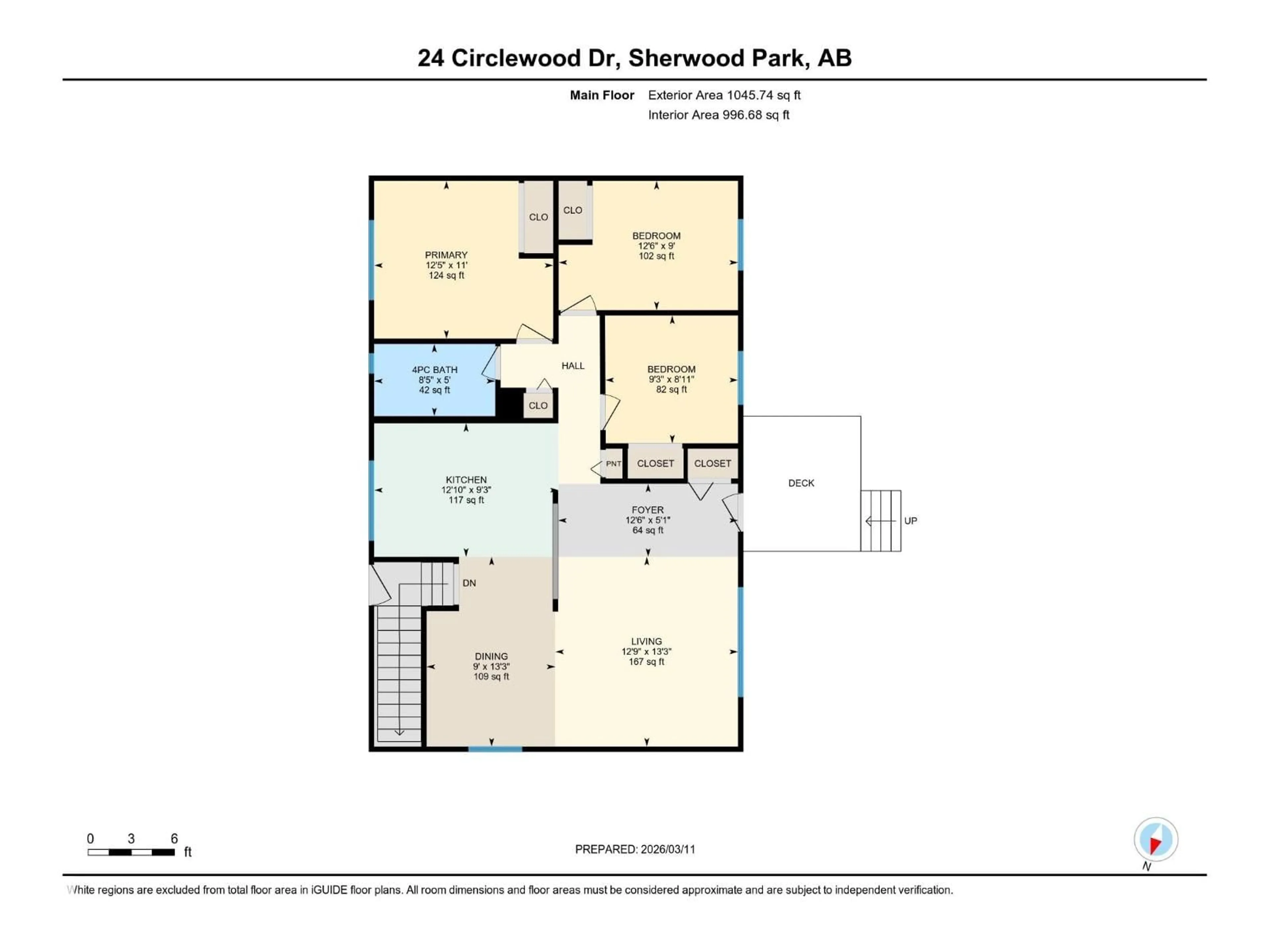 Floor plan for 24 CIRCLEWOOD DR, Sherwood Park Alberta T8A0K6