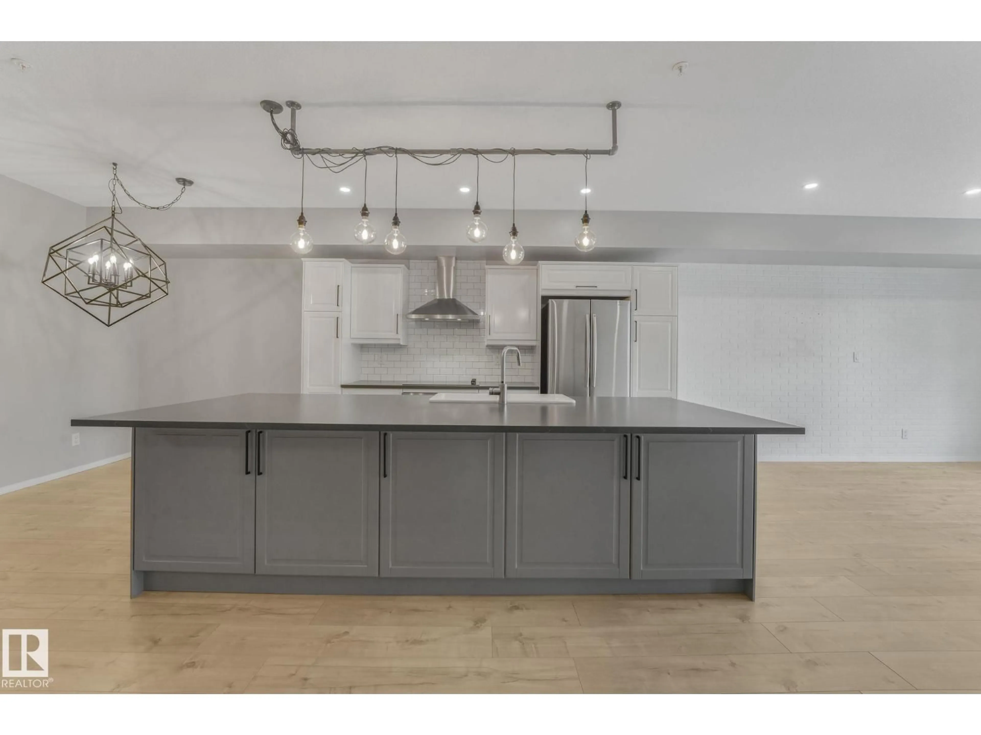 Open concept kitchen, unknown for #228 - 10407 122 ST, Edmonton Alberta T5N4C1