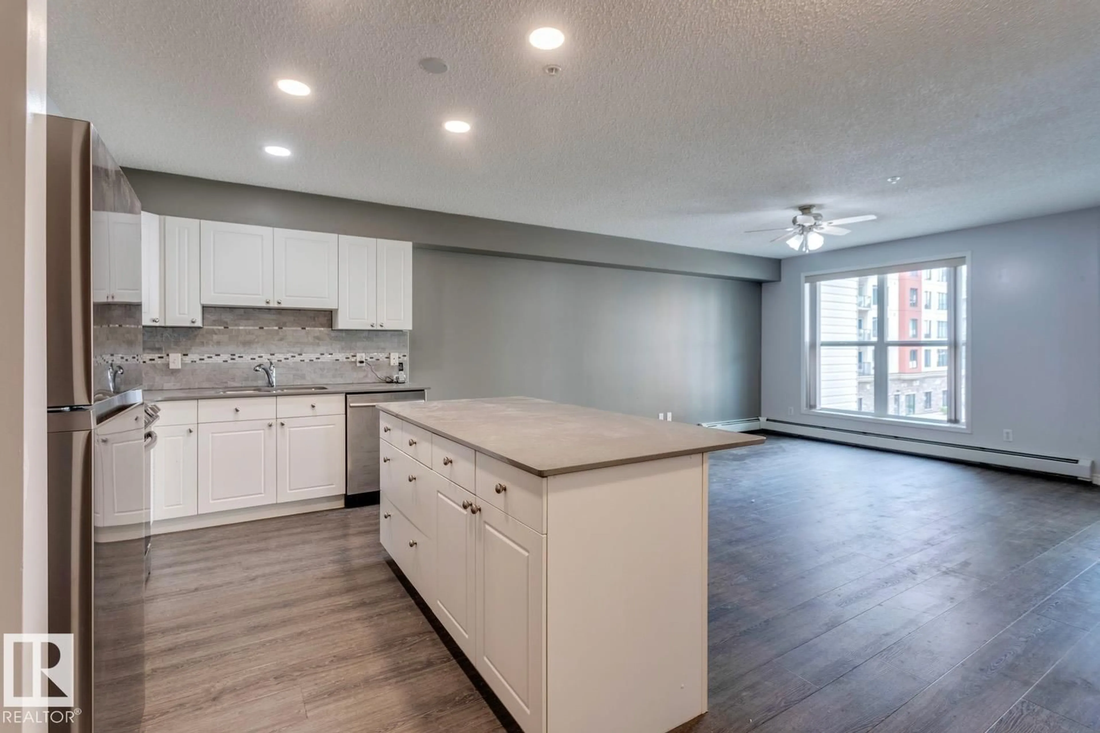Open concept kitchen, unknown for 300 - 10311 111 ST NW, Edmonton Alberta T5K2Y8