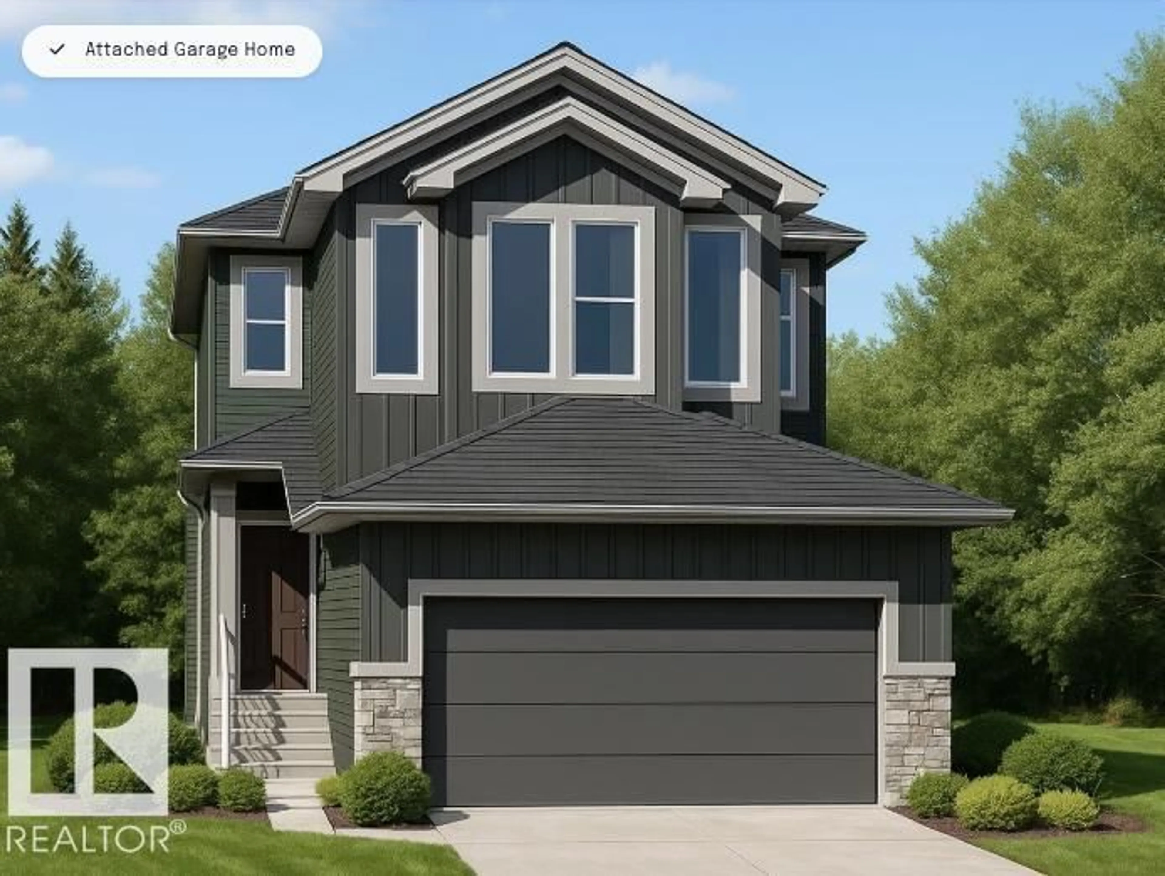 Home with vinyl exterior material, street for 41 GABLE CM, Spruce Grove Alberta T7X0Z5