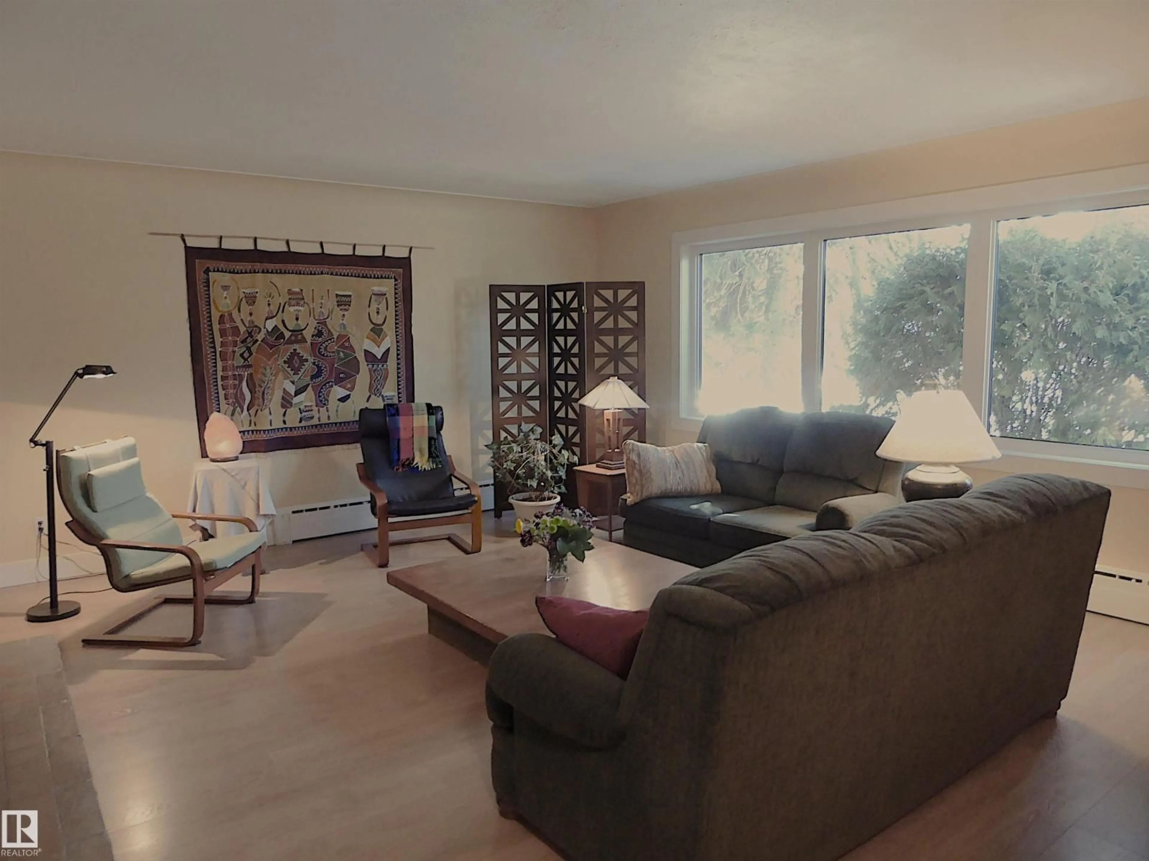 Living room with furniture, unknown for 13576 107A AV NW, Edmonton Alberta T5M2A7