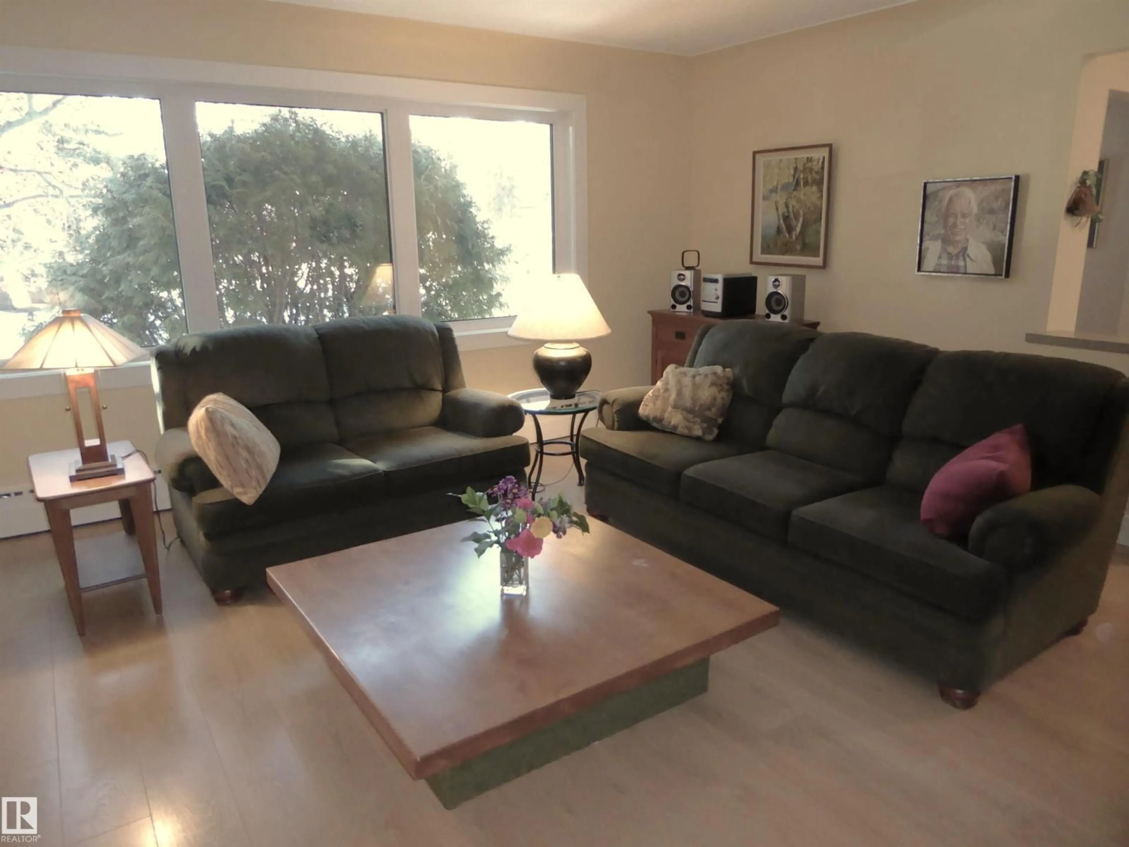Living room with furniture, unknown for 13576 107A AV NW, Edmonton Alberta T5M2A7