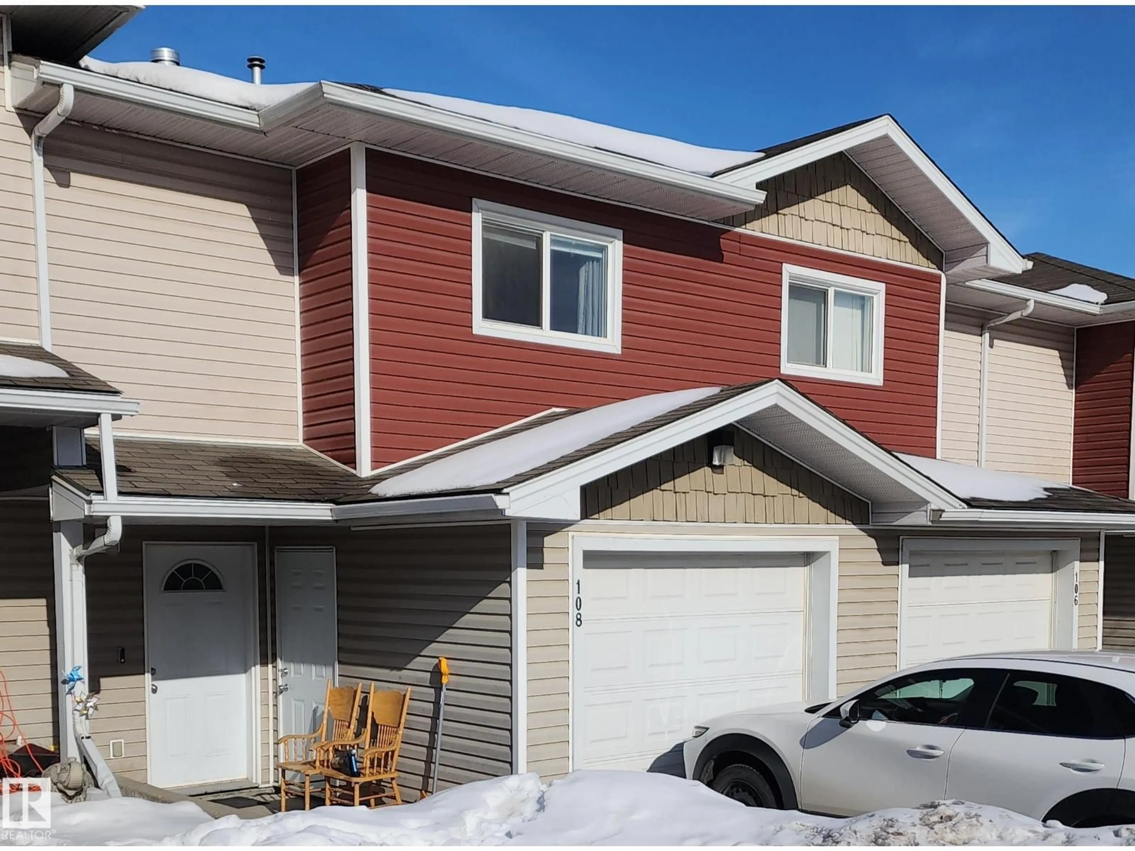 Home with vinyl exterior material, street for 108 - 166 BRIDGEPORT BV, Leduc Alberta T9E0J8