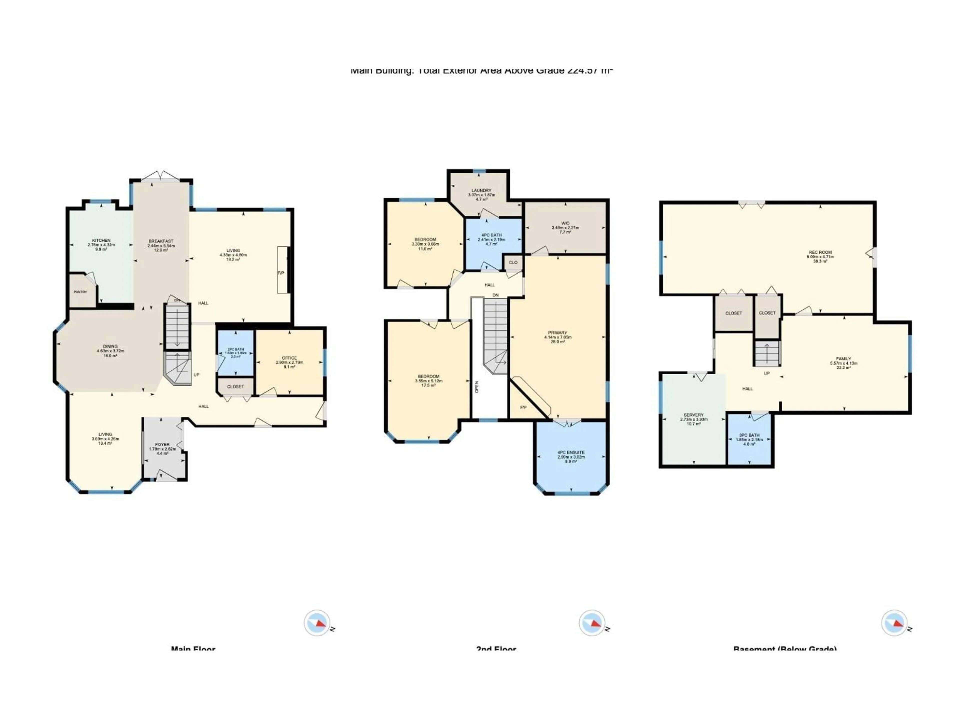 Floor plan for 133 52555 RGE ROAD 223, Rural Strathcona County Alberta T8A4R3