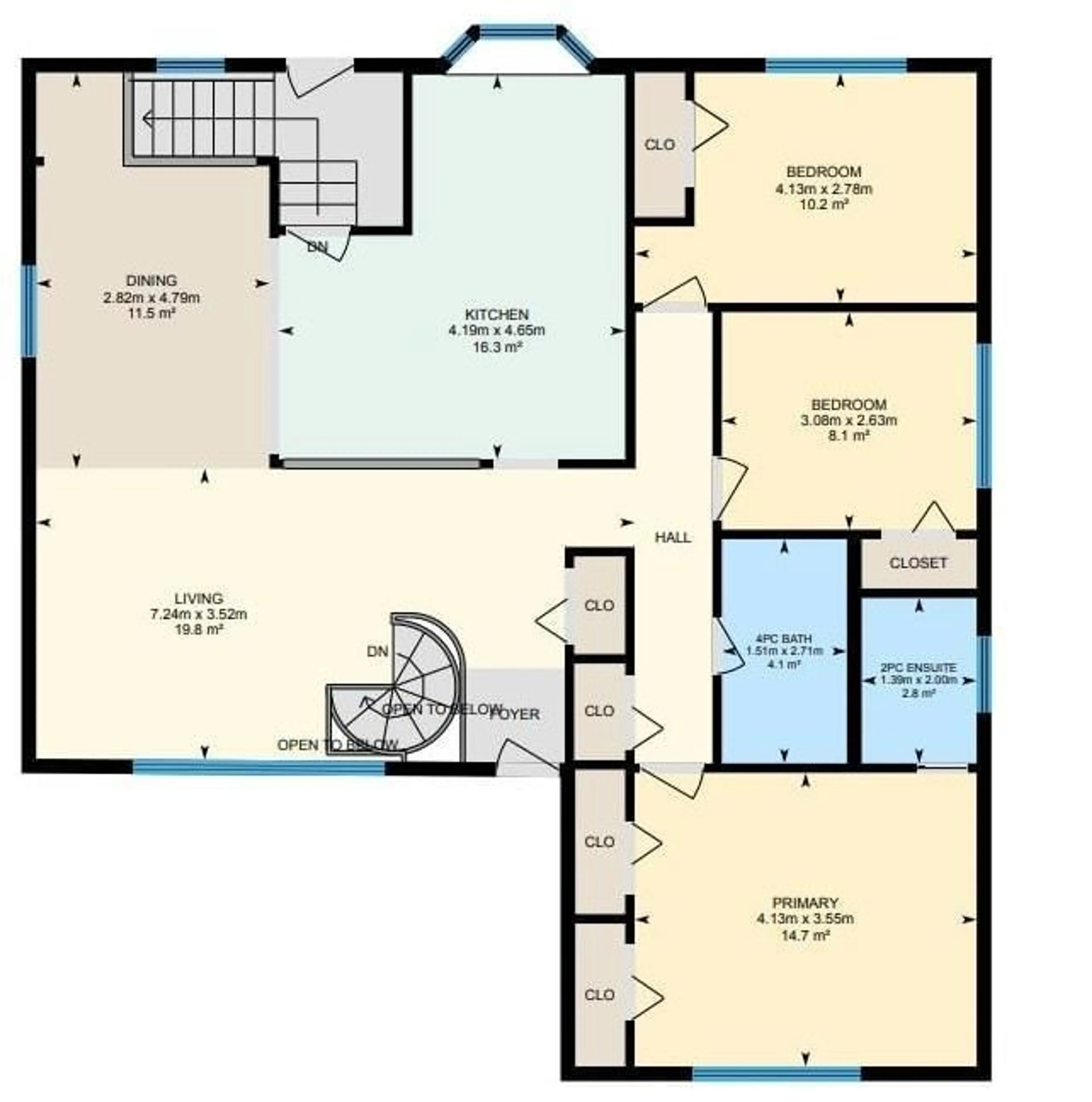 Floor plan for 33 GARNET CR, Sherwood Park Alberta T8A2R7