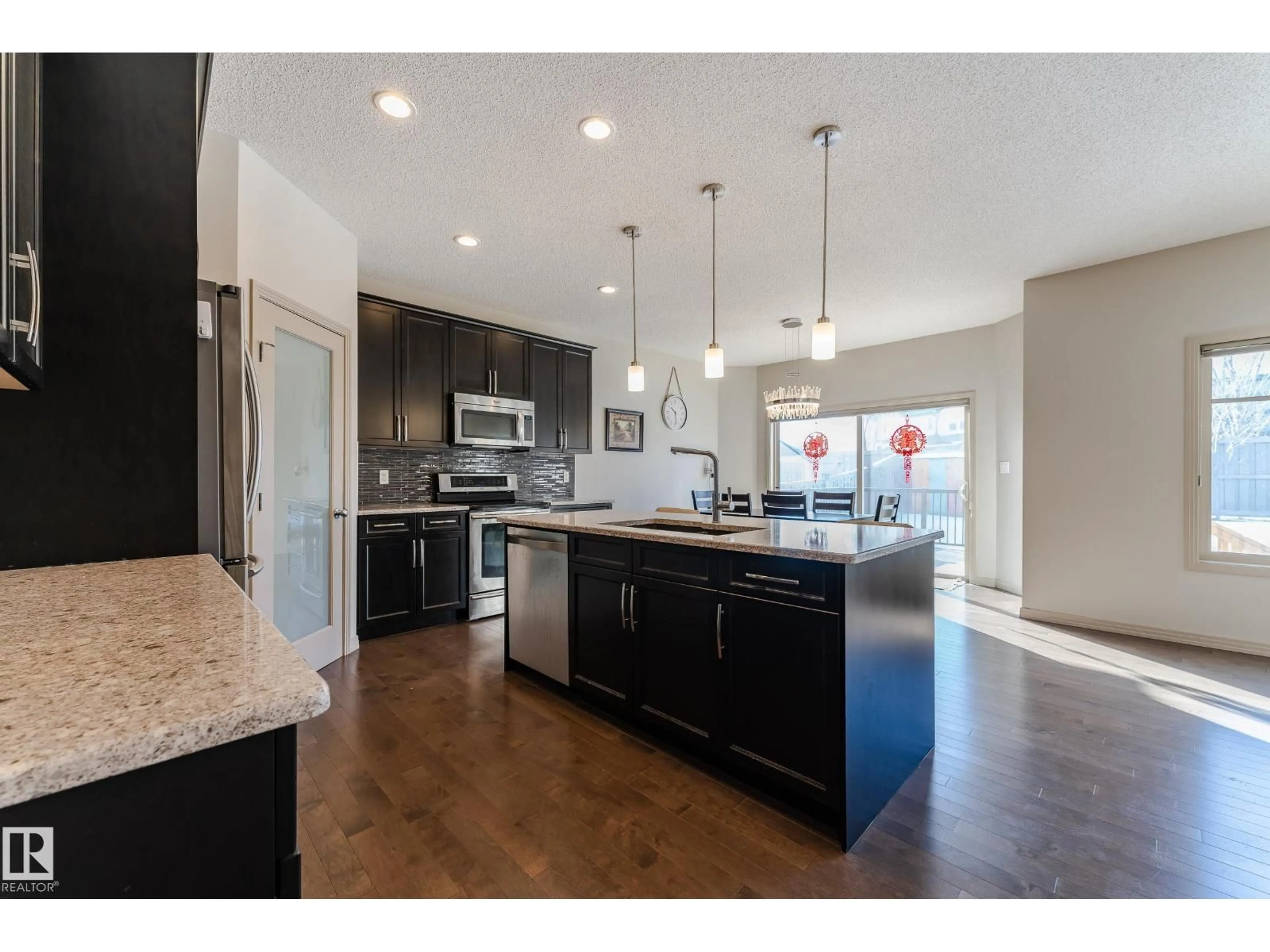 Open concept kitchen, unknown for 1945 AINSLIE LINK, Edmonton Alberta T6W2L9