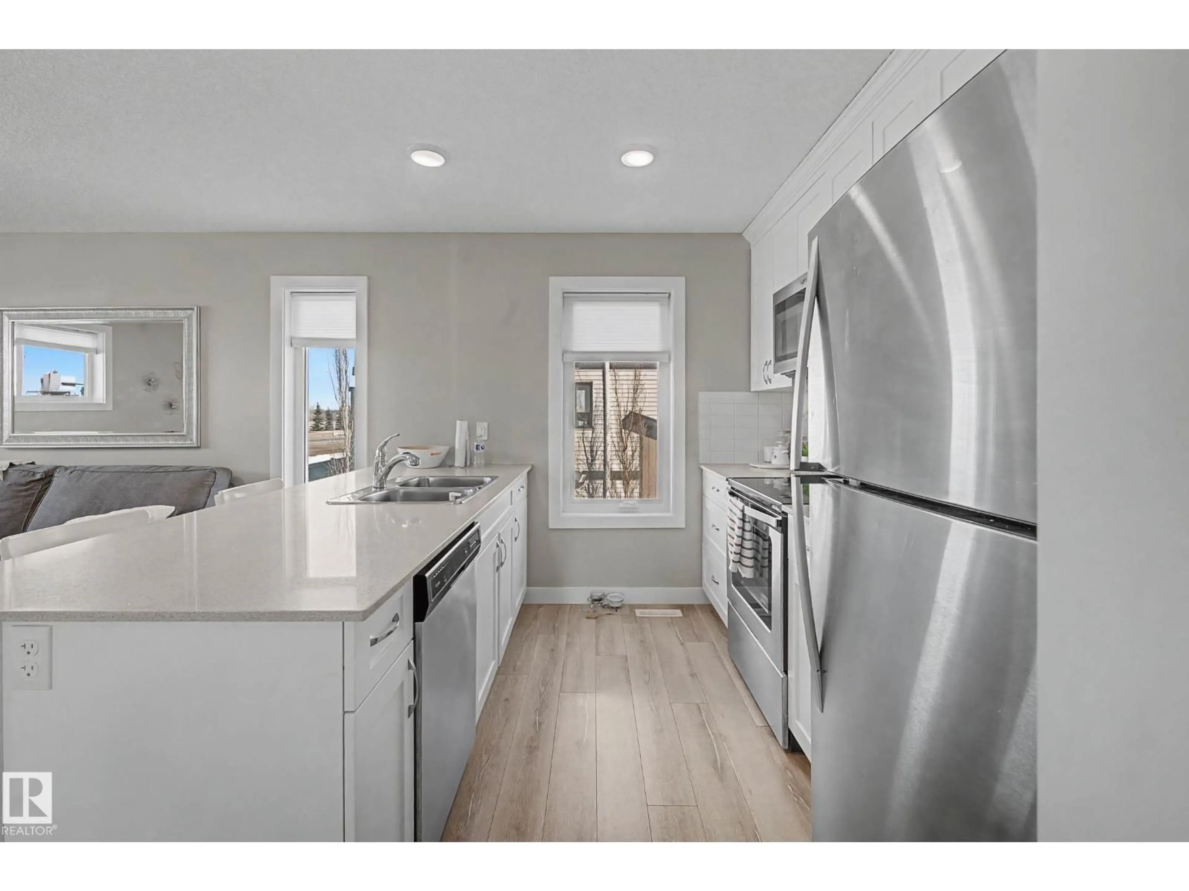 Open concept kitchen, unknown for #2 - 1203 163 ST, Edmonton Alberta T6W3X1